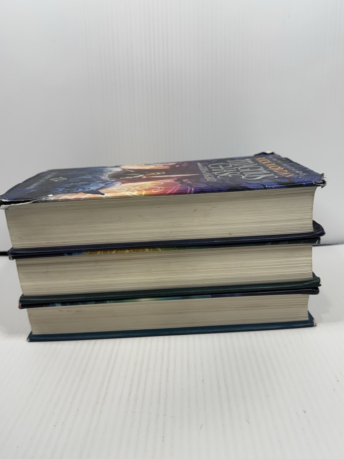 Magnus Chase Trilogy Rick Riordan Hardcover Set Books 1-3 w/ Dust Jackets