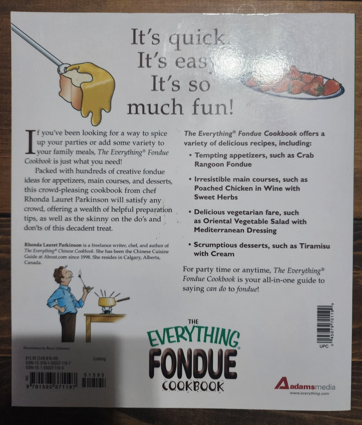 The Everything Fondue Cookbook: 300 Creative Ideas for Any Occasion – Hardcover