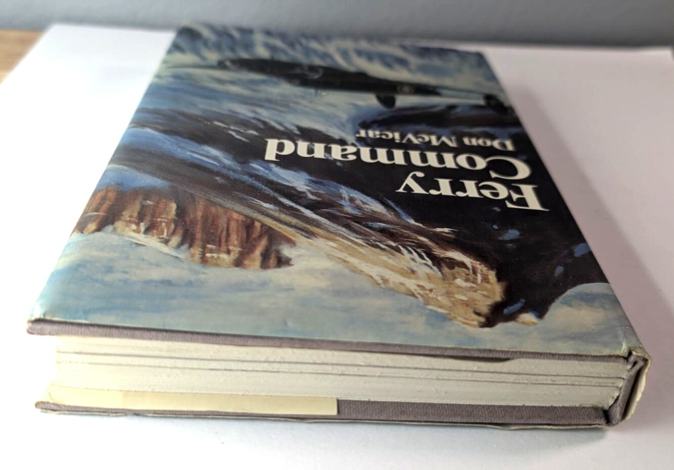 Ferry Command Don McVicar 1981 First Edition Hardcover Dust Jacket- Signed