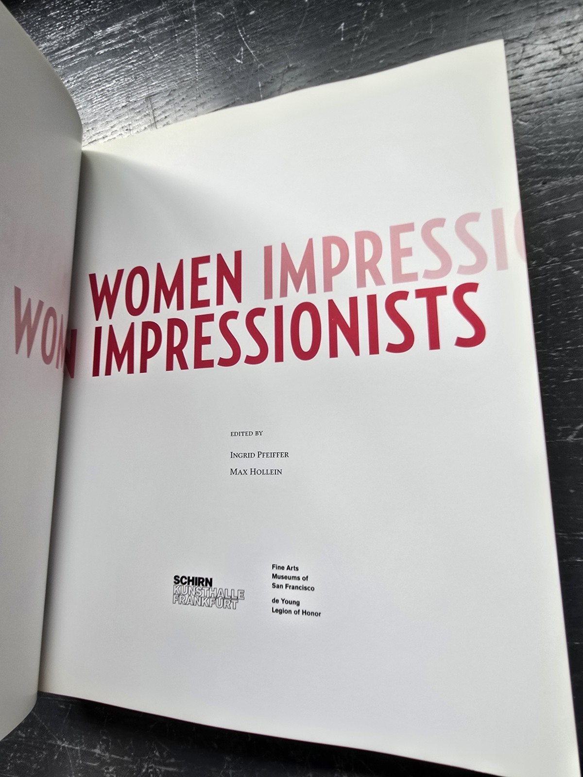 Women Impressionist Impressionists Art Book Pfeiffer Hollein Cassatt Morisot Exh