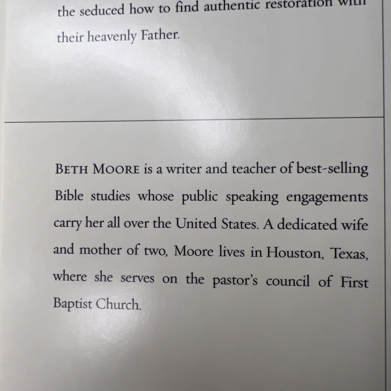 When Godly People Do Ungodly Things Beth Moore Bible Study Member Book Workbook