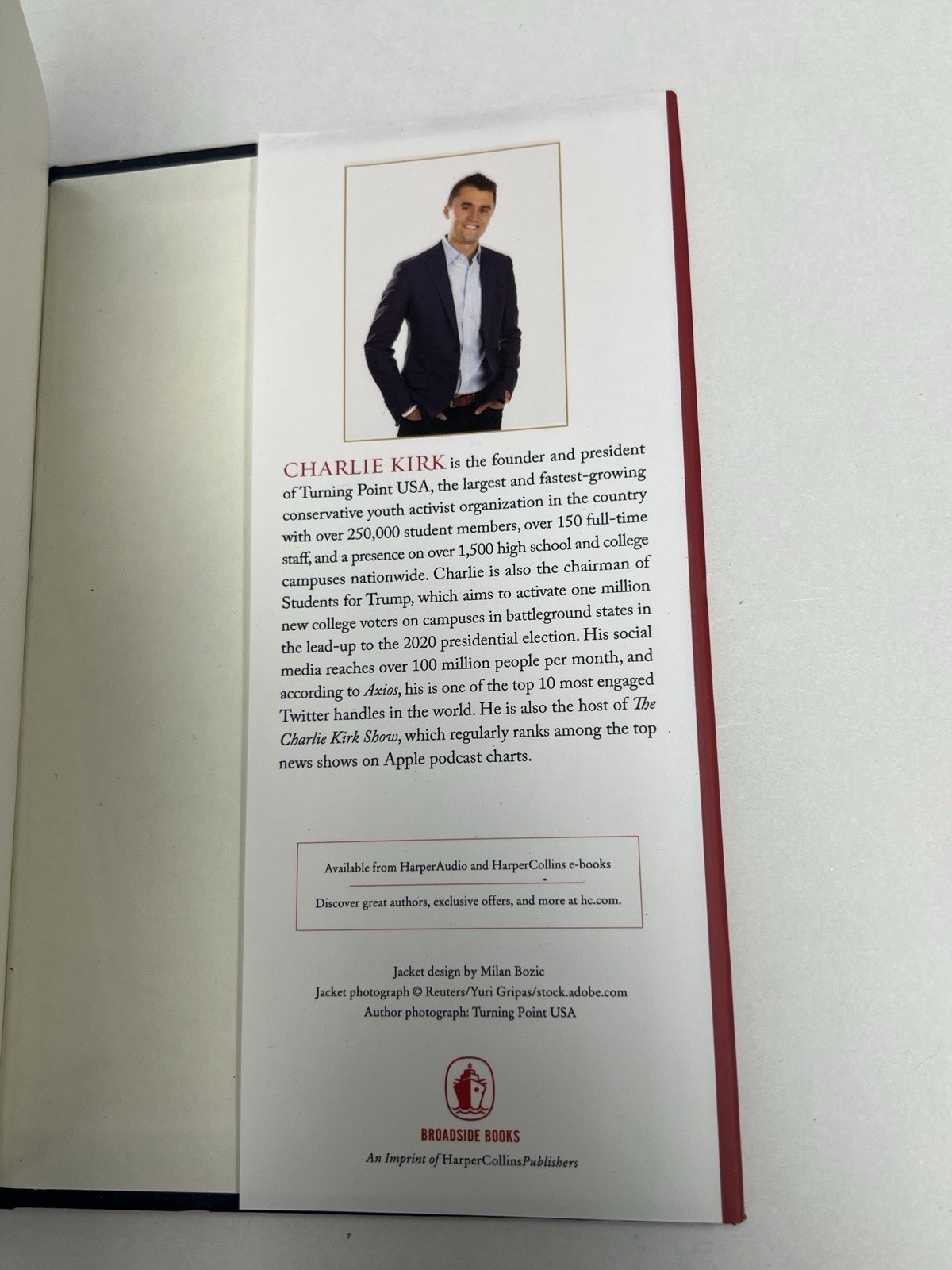 MAGA Doctrine Signed – Charlie Kirk – Autographed Book – First Edition