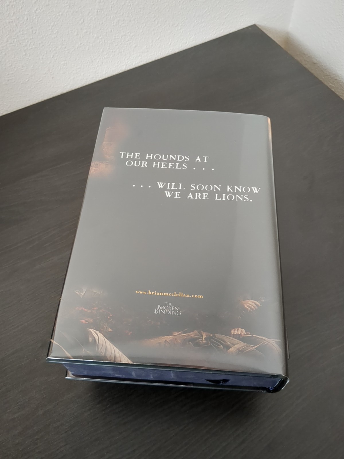The Powder Mage Trilogy by Brian McClellan – Broken Binding – Tier 2 Unsigned