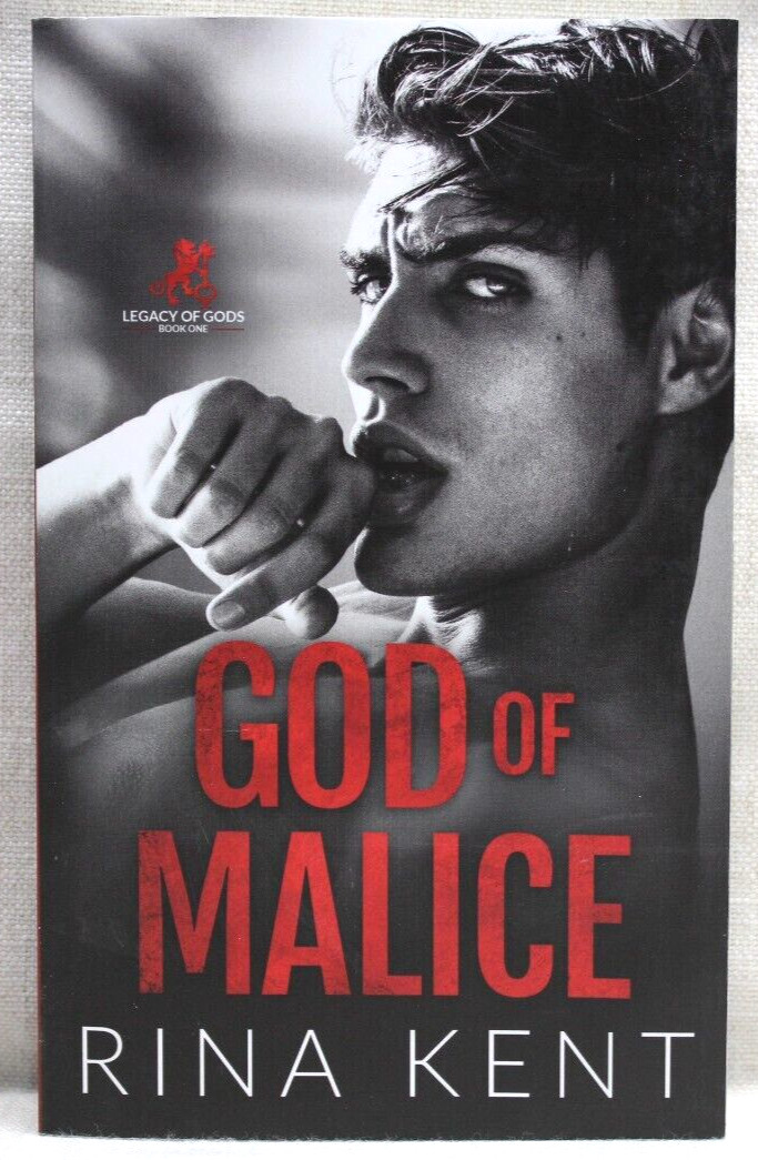 God of Malice (Legacy of Gods #1) Rina Kent 1st Ed Trade Paperback July 2022 OOP