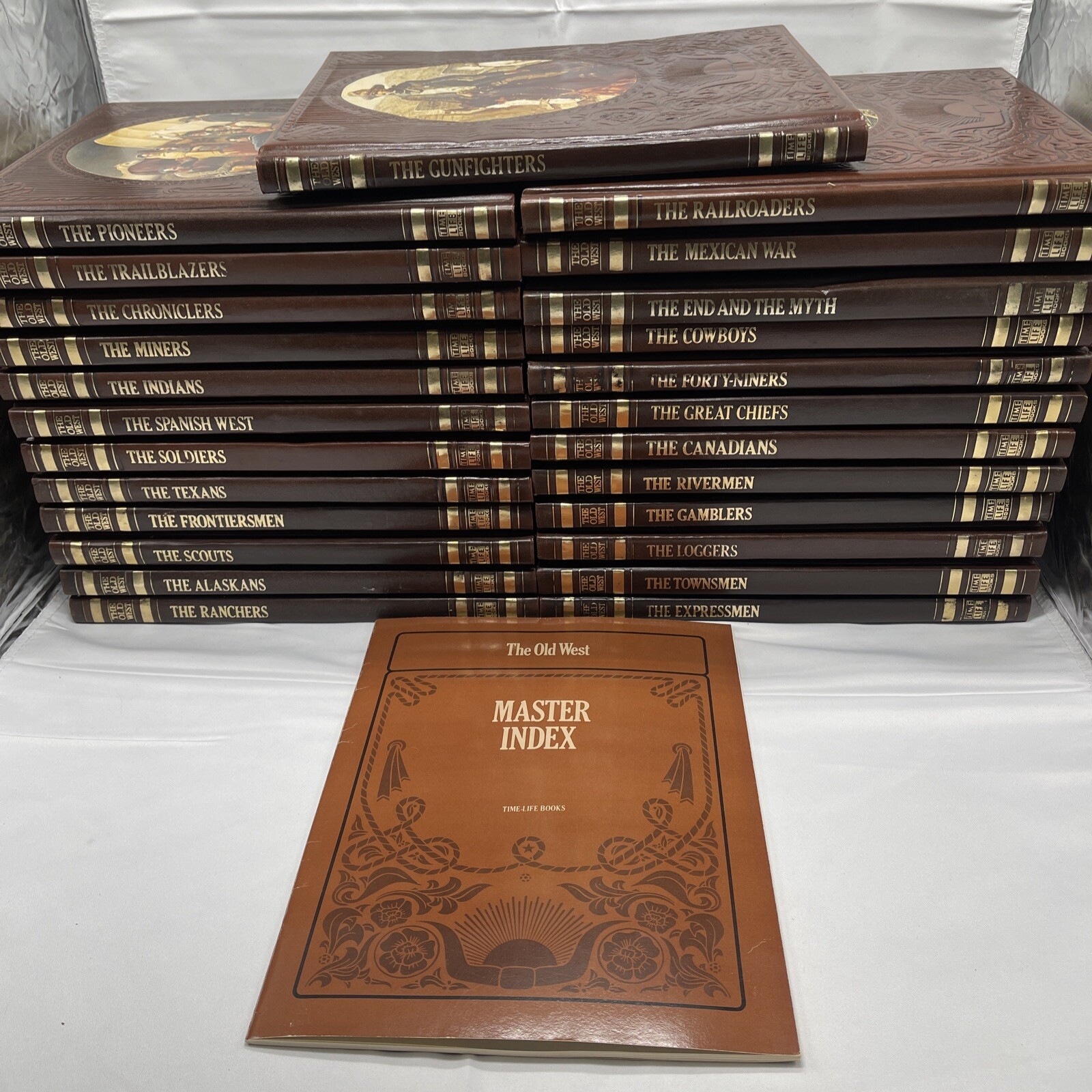 CHOICE – The Old West Series Time Life Books Faux Leather Books (titles in desc)