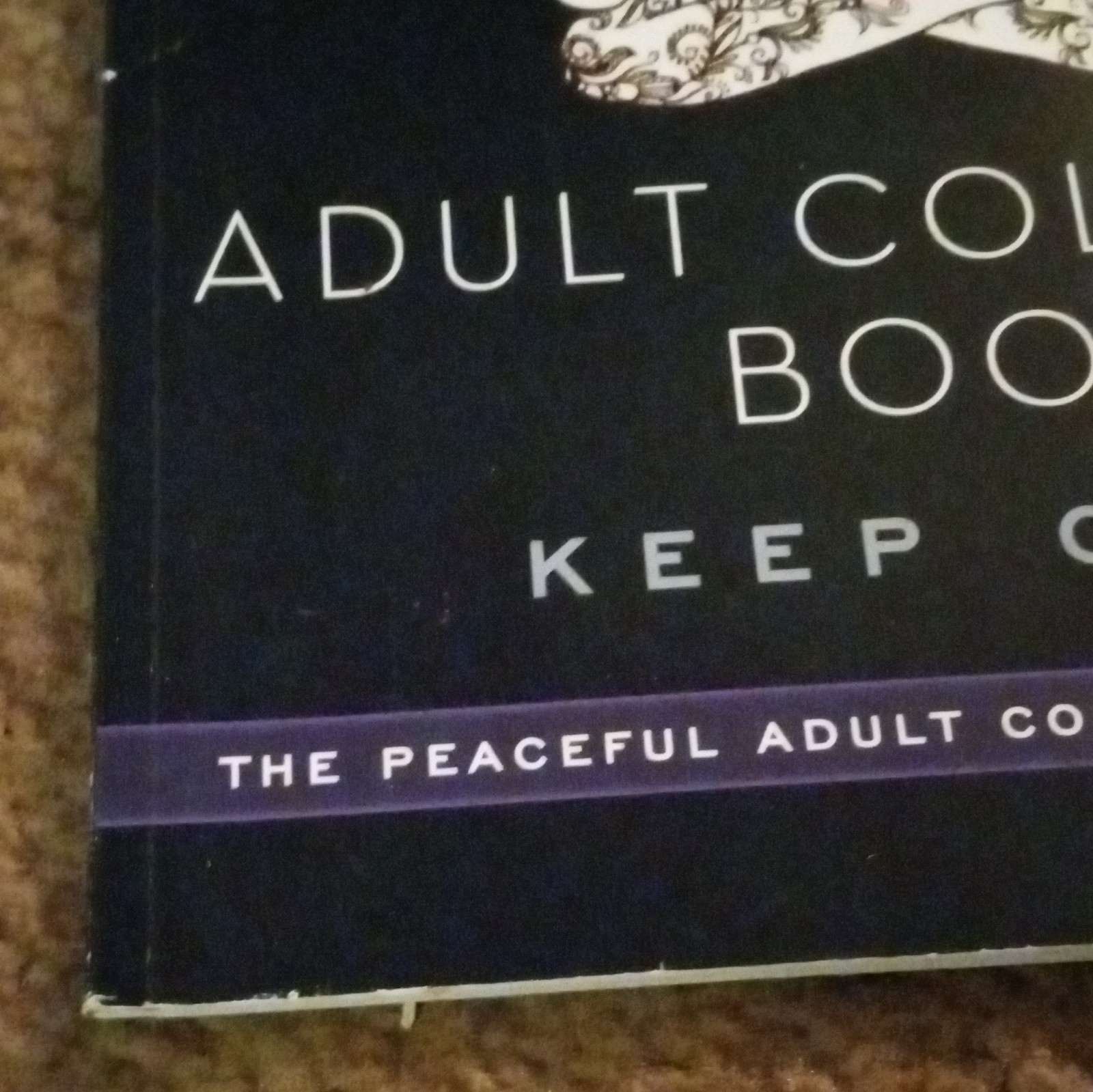 Skyhorse Publishing Peaceful Adult Coloring Keep Calm PB Adults Romanov