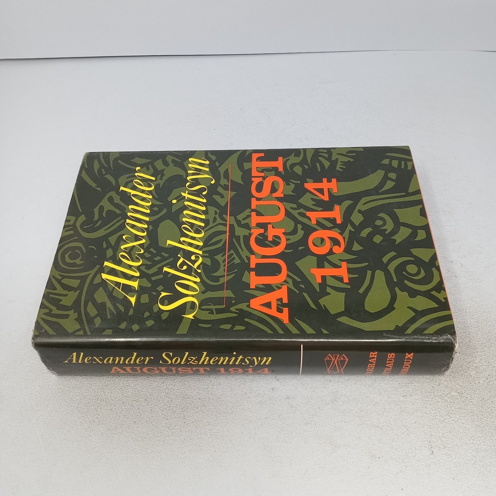 August 1914: 1972 Farrar, Straus & Giroux Hardcover by Aleksandr Solzhenitsyn