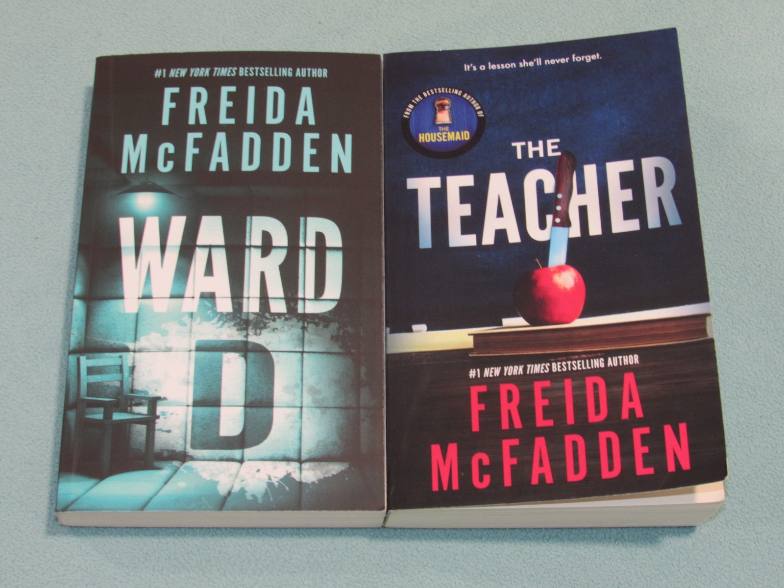 10 Book Lot: FREIDA MCFADDEN (Intruder~Tenant~Boyfriend~Teacher~Inmate~Housemaid