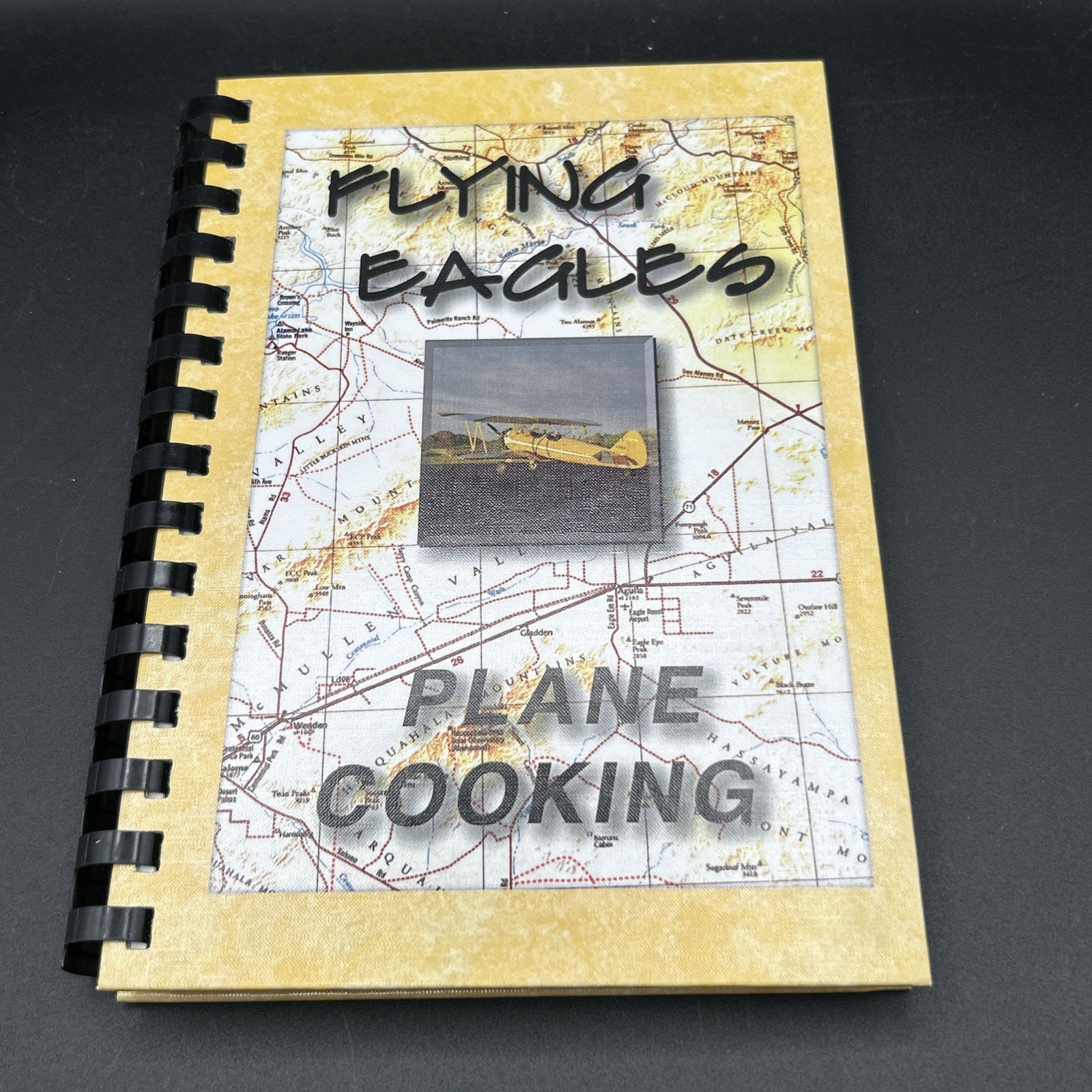 Flying Eagles Plane Cooking Cookbook 2005 Eagle Roost Air Park With Gift Letter