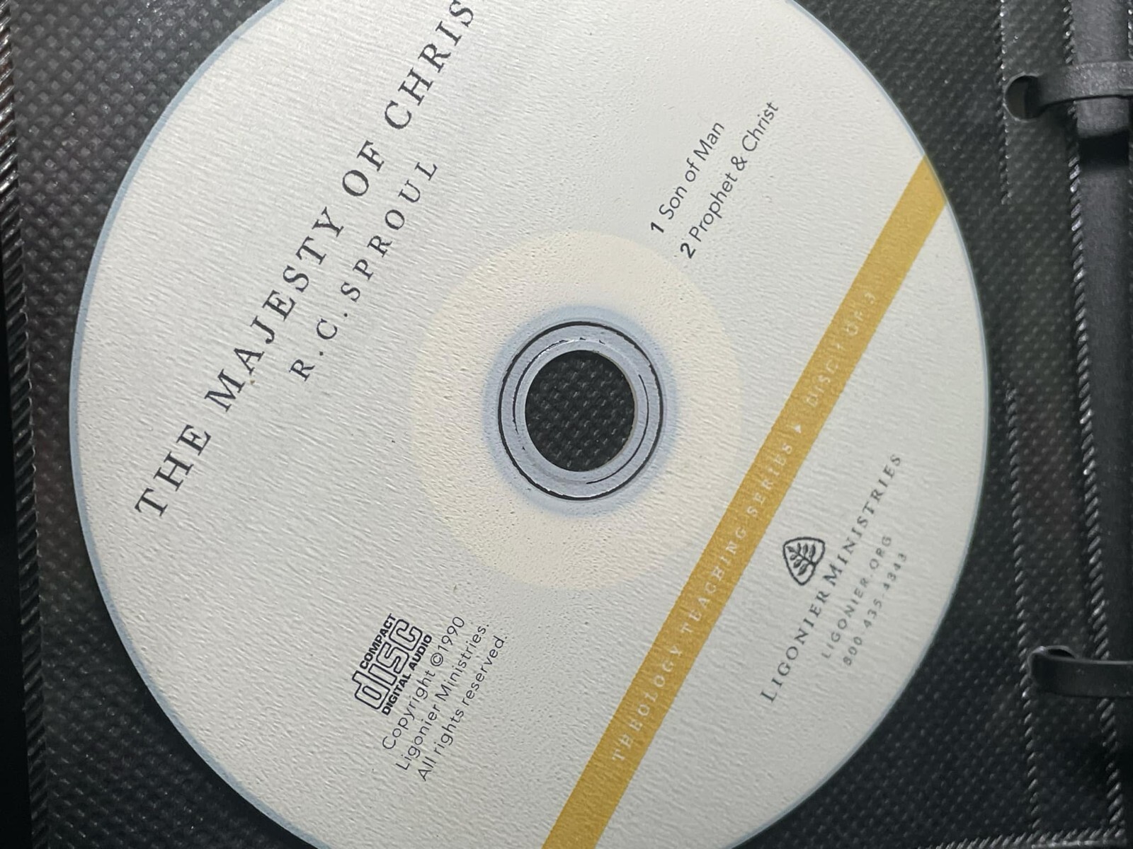 Majesty of Christ RC SPROUL USED CDs (3 Audio CDs) Ligonier Ministries
