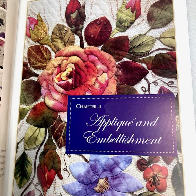 Birds N Roses Soft Cover Applique Pattern Book over 125 pages Margaret Doucherty