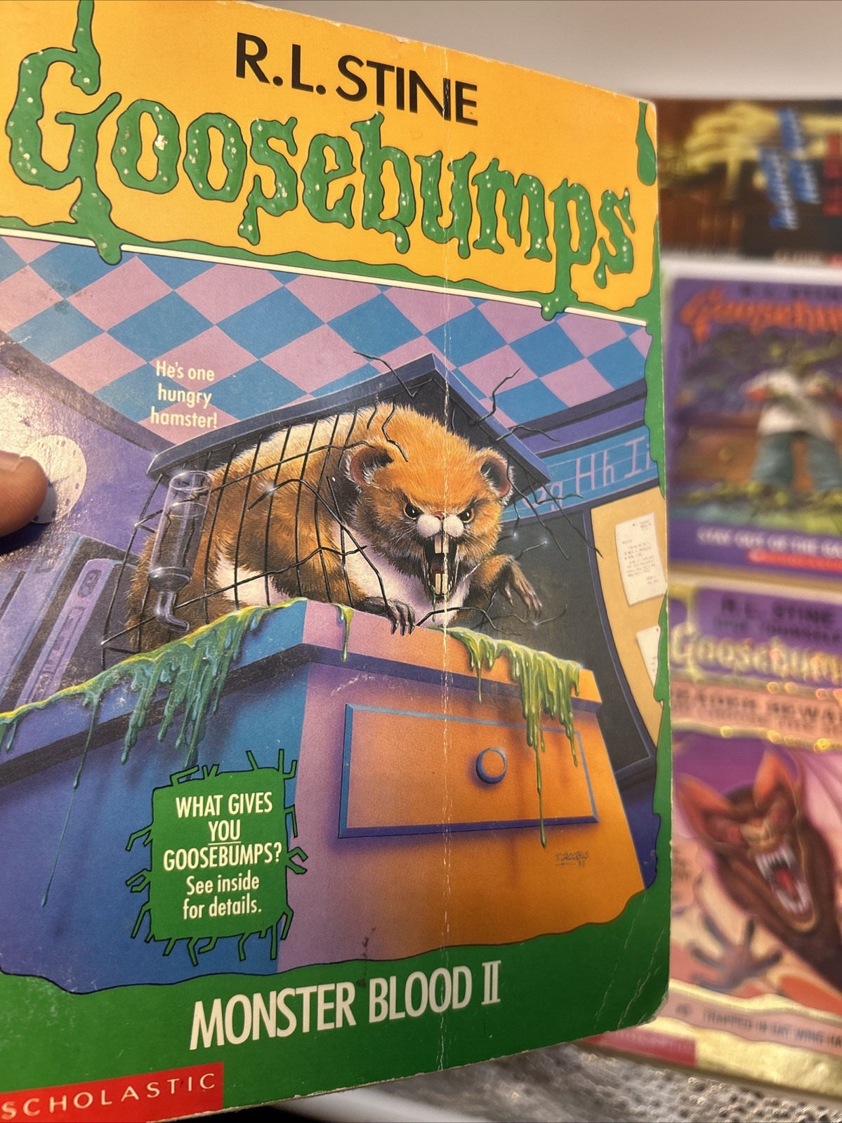 RL Stine Book Lot – 23 Goosebumps Rotten School, Mixed Years, Vintage, 1 Double