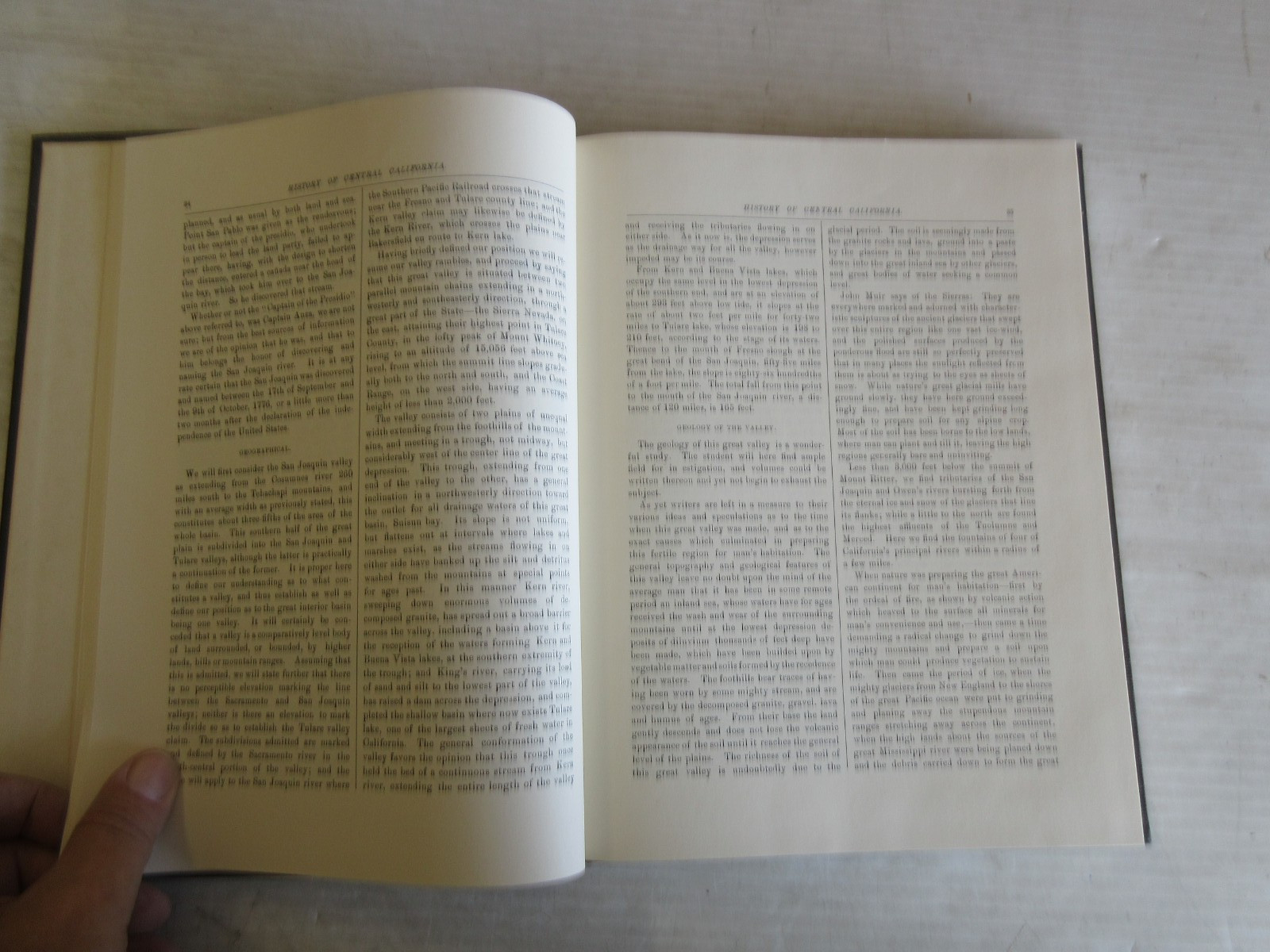 A HISTORY OF THE COUNTIES OF FRESNO, TULARE & KERN, CALIFORNIA 1974
