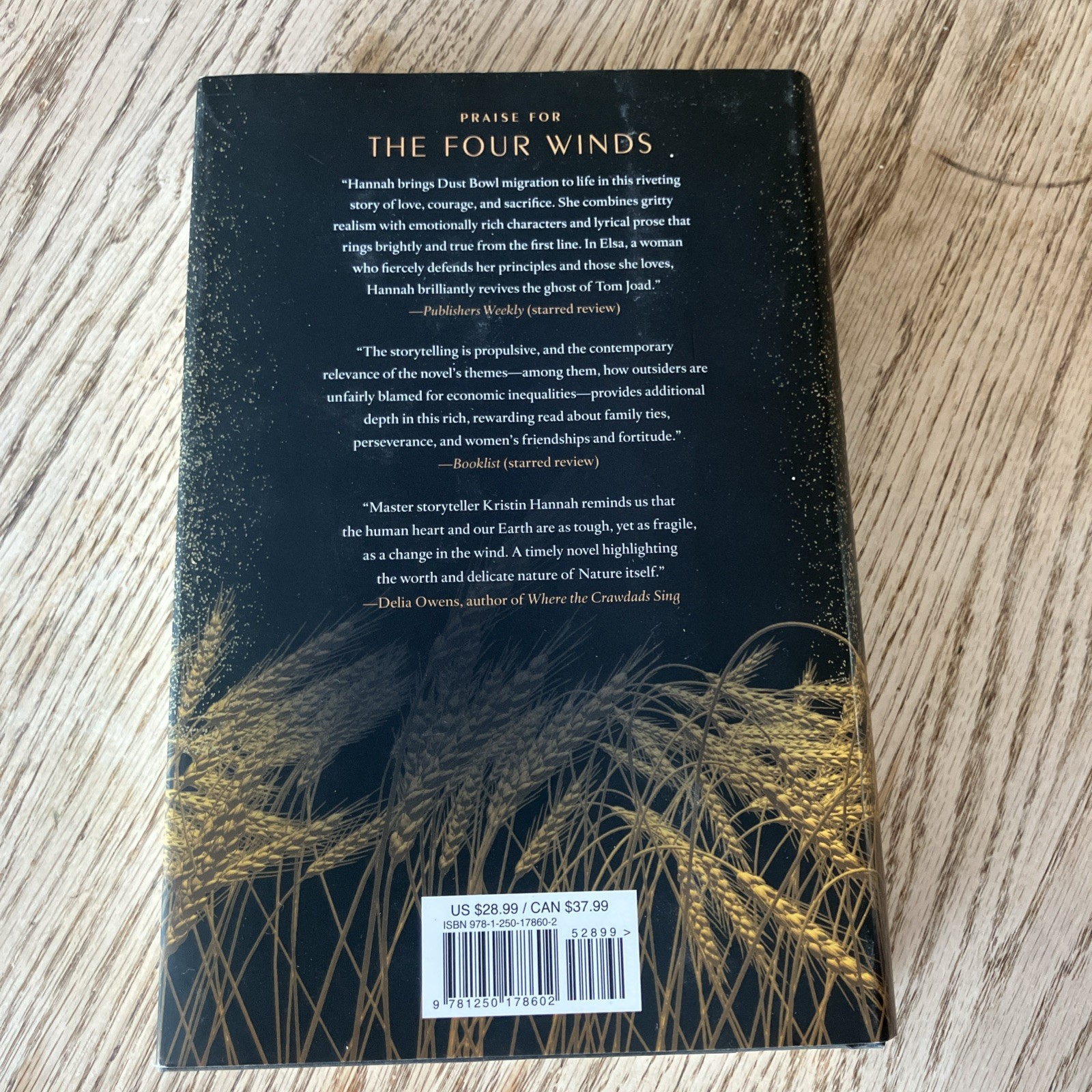 The Four Winds by Kristin Hannah – 2021 – 1st Edition 1st Print Hardcover