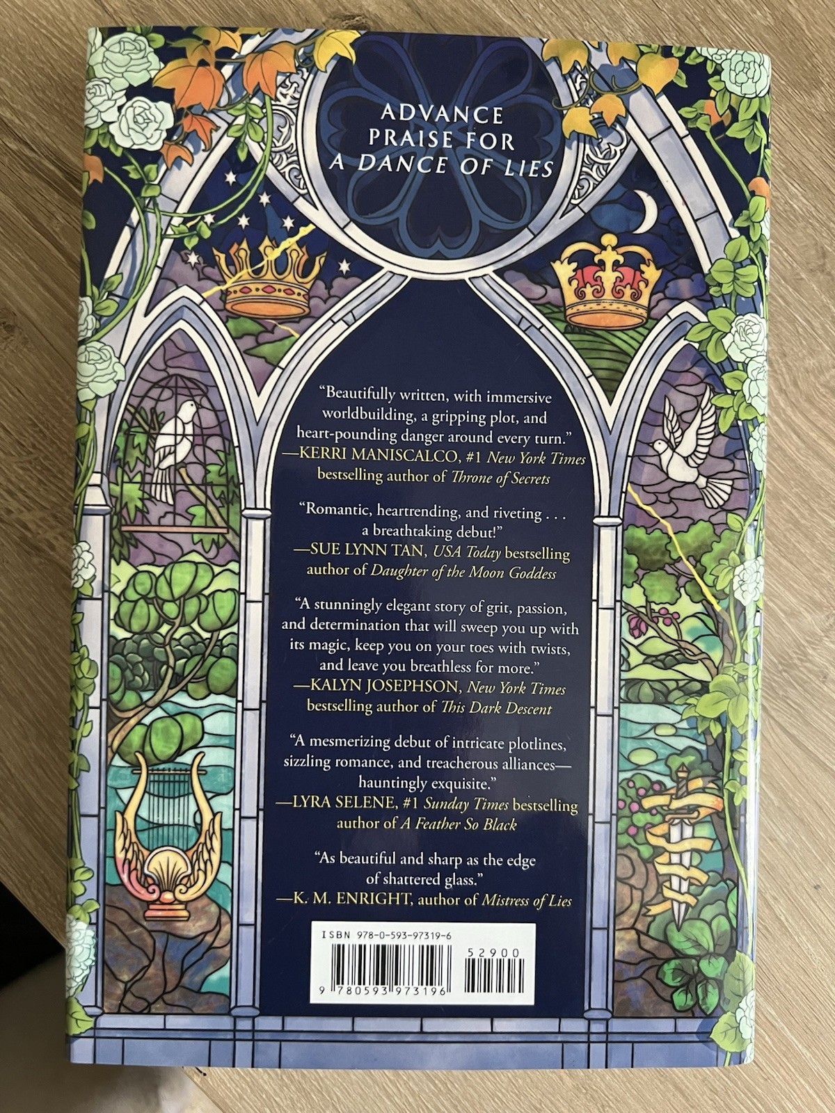 A Dance of Lies Brittney Arena 1st Printing First US Edition Hardcover Del Rey