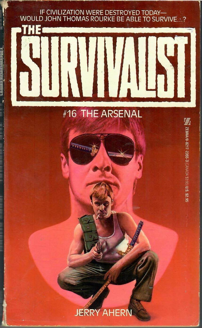 BUY 4 JERRY AHERN „THE SURVIVALIST“ POCKET NOVELS for $5.63 ea. See Description.