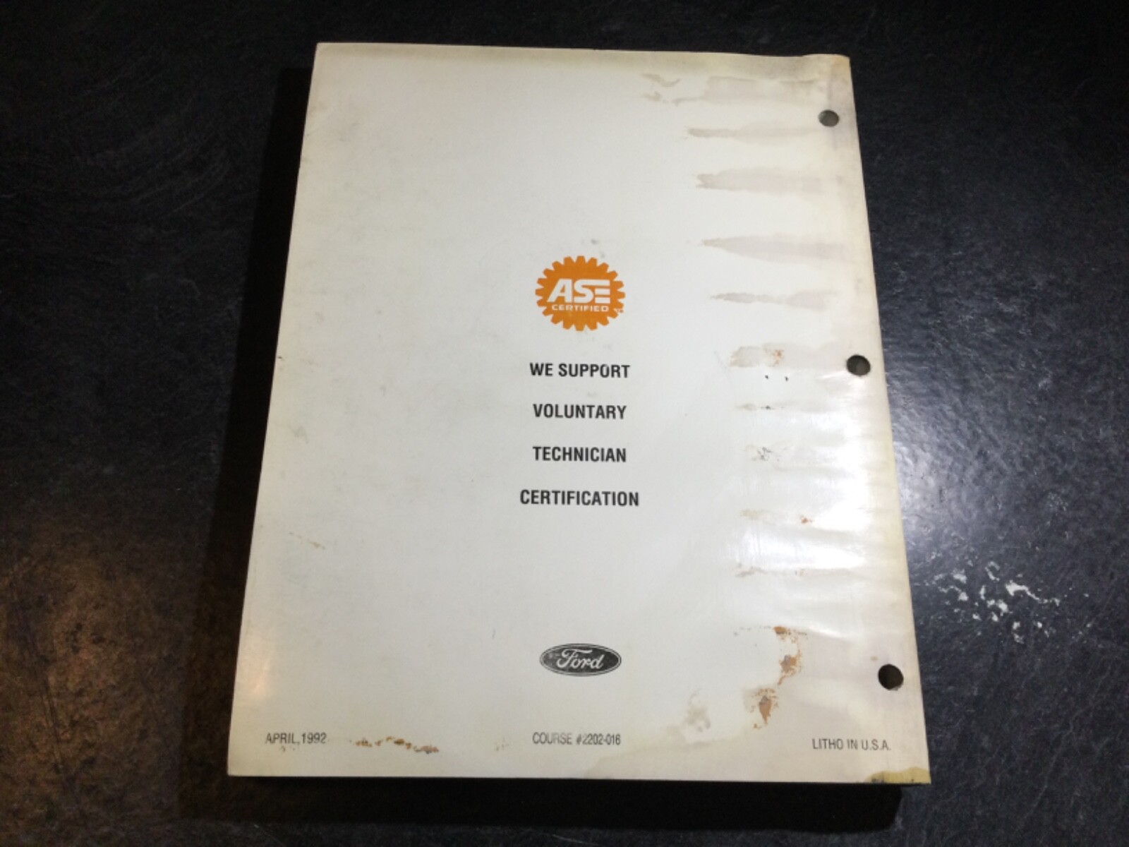 1992 Ford FD-1060 5.9L & FD-1460 8.3L Cummns Diesel Engine OEM Training Manual