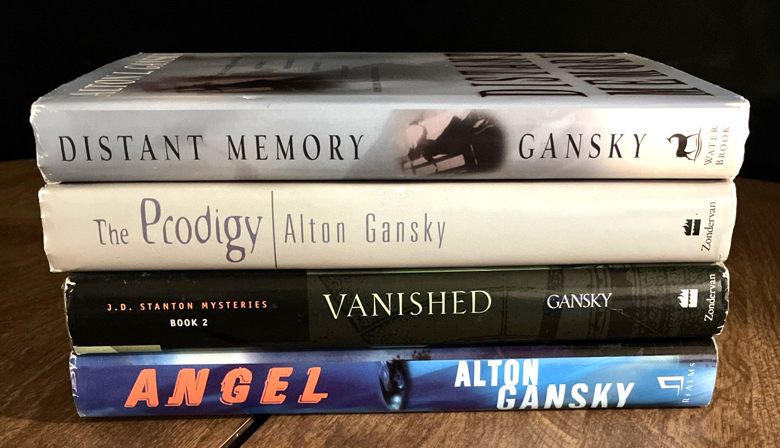 Alton Gansky Hardcovers, Lot of 4, Crossings Books Club Editions, GOOD (479)