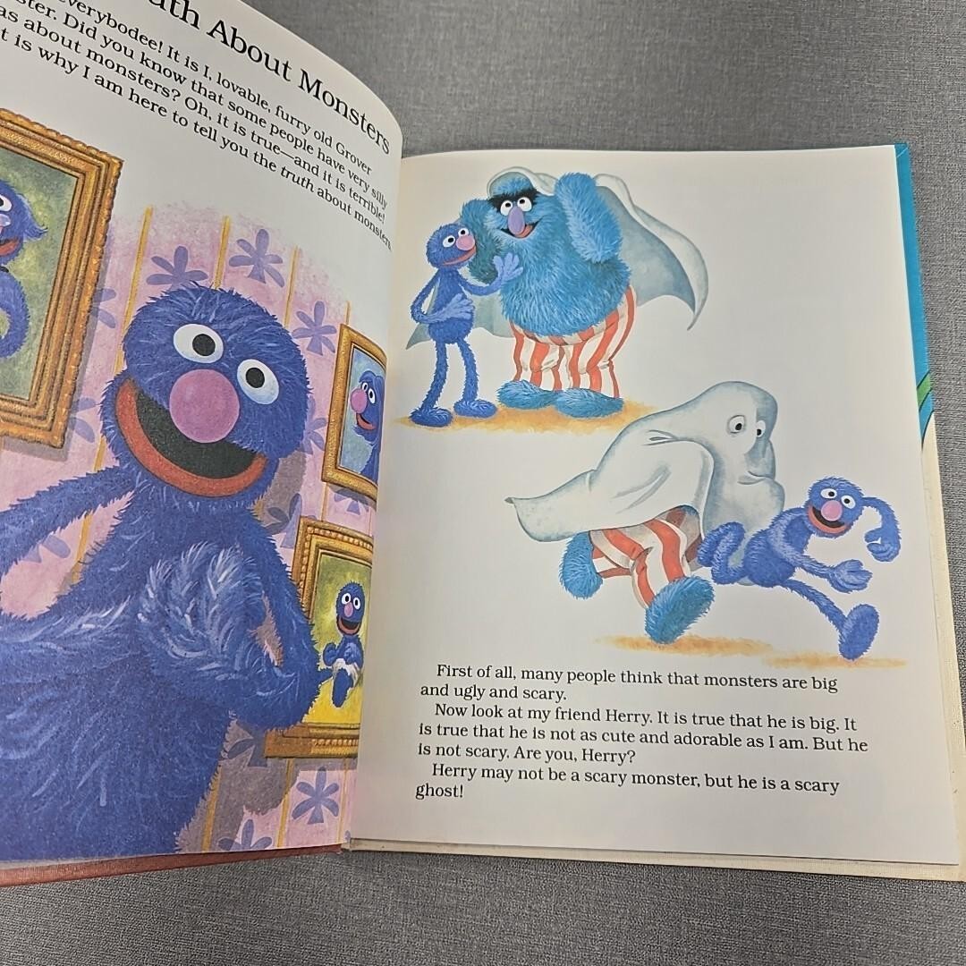 On My Way with Sesame Street Vol 5 All About Me 1989 Hardcover Childrens Book