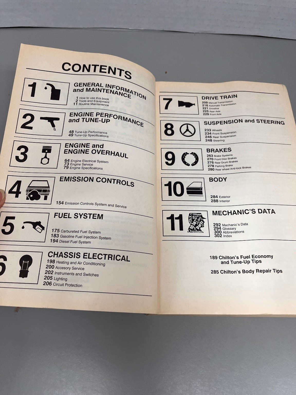 Chilton’s Repair Manual Chevrolet S-10 Blazer GMC S-15 Jimmy Oldsmobile Bravada