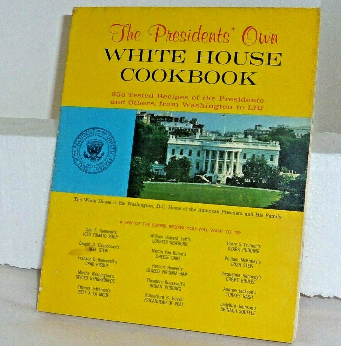 Vintage The President’s Own White House Cookbook 1968 110 pages great condition