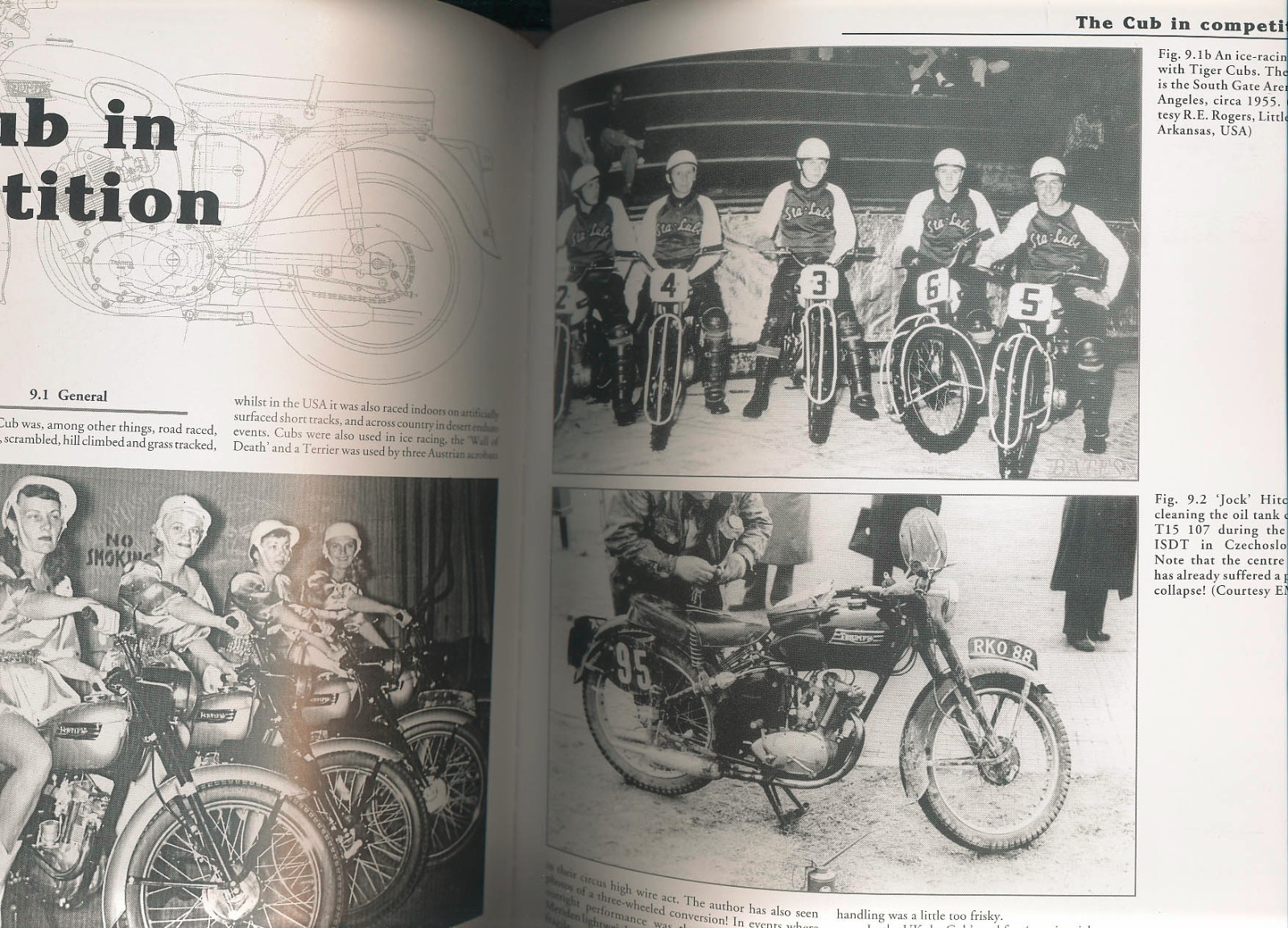 The Triumph Tiger Club Bible Mike Estall Vtg History Photo Motorcycle Veloce ’04