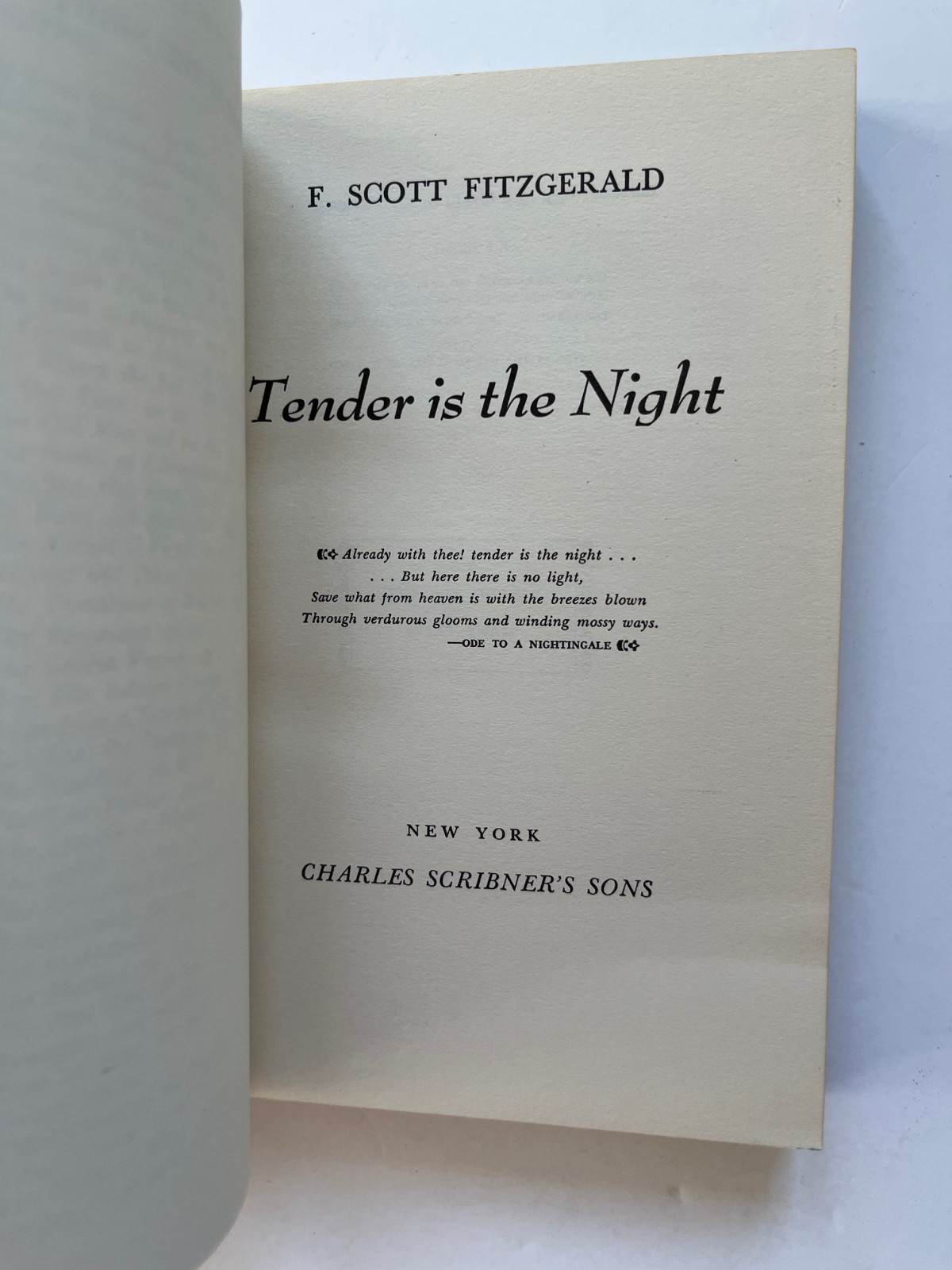 F. SCOTT FITZGERALD `~ lot of 3 Scribner ~ JAZZ AGE Tender Is The Night DAMNED
