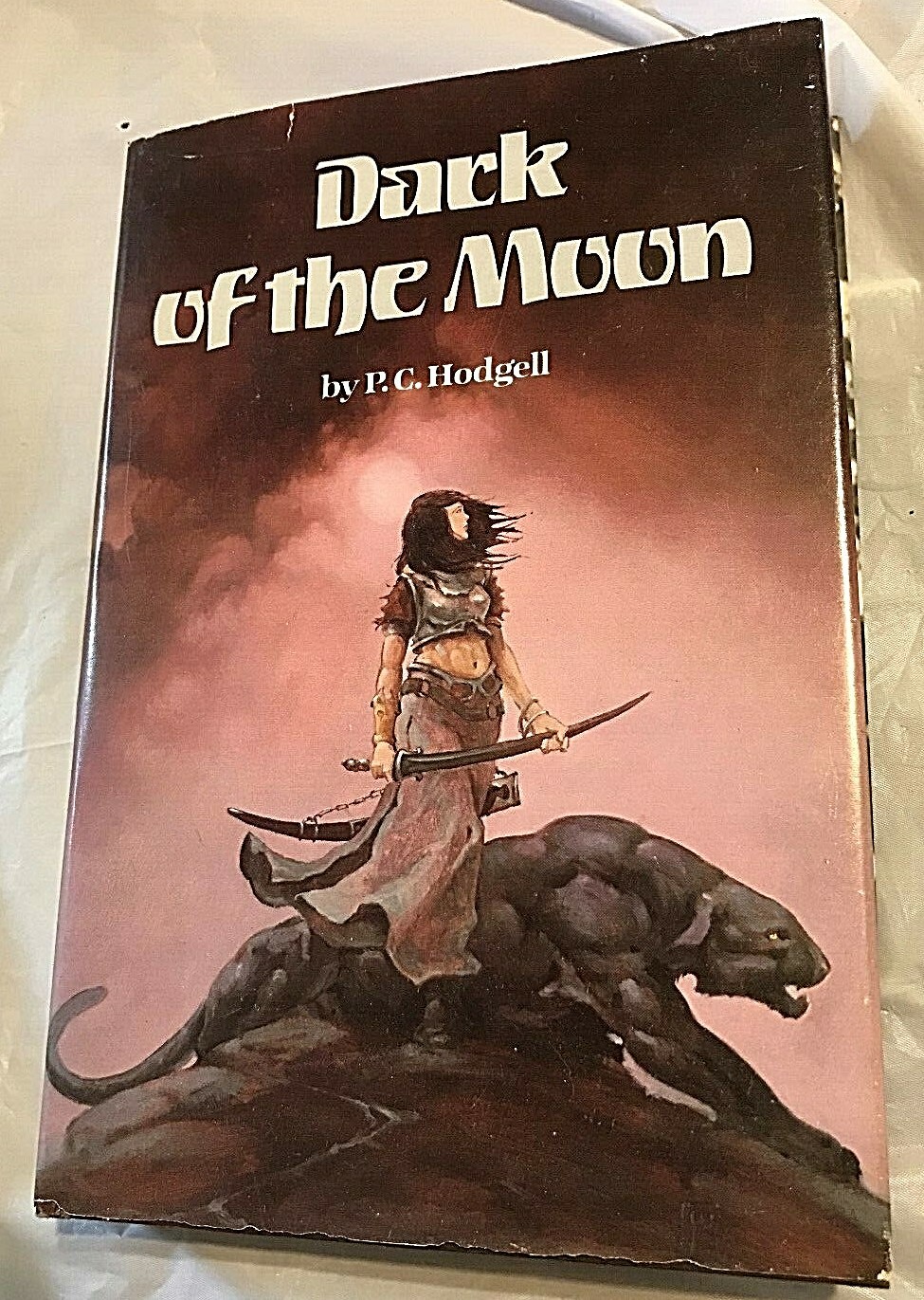 P.C. Hodgell DARK OF THE MOON Book Club Edition Fantasy Adventure