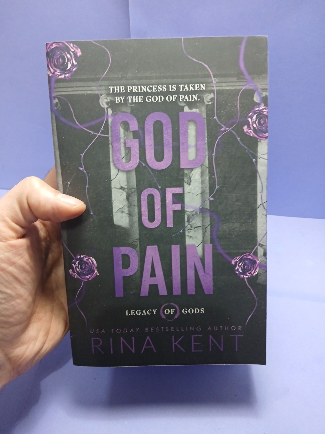 Legacy of Gods Series 1-5 by Rina Kent Deluxe Sprayed Edges God of Malice 1ST