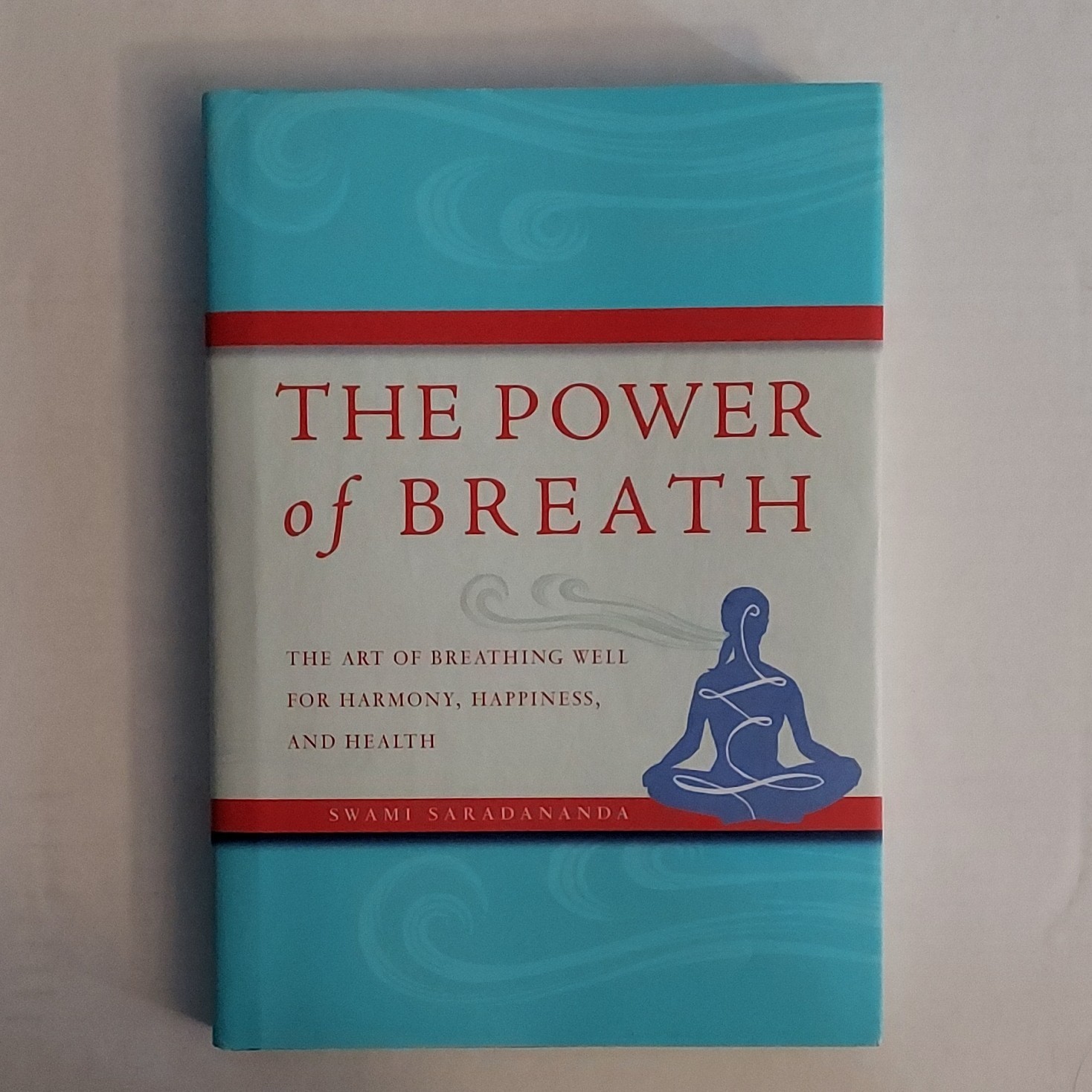 Swami Saradananda The Power of Breath Hardcover DBP Health Fitness Breathing