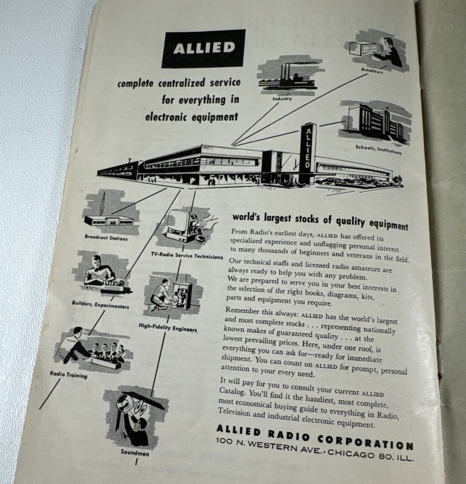 Vtg 1953 Dictionary Of Electronic Terms Published By Allied Radio Shack Read