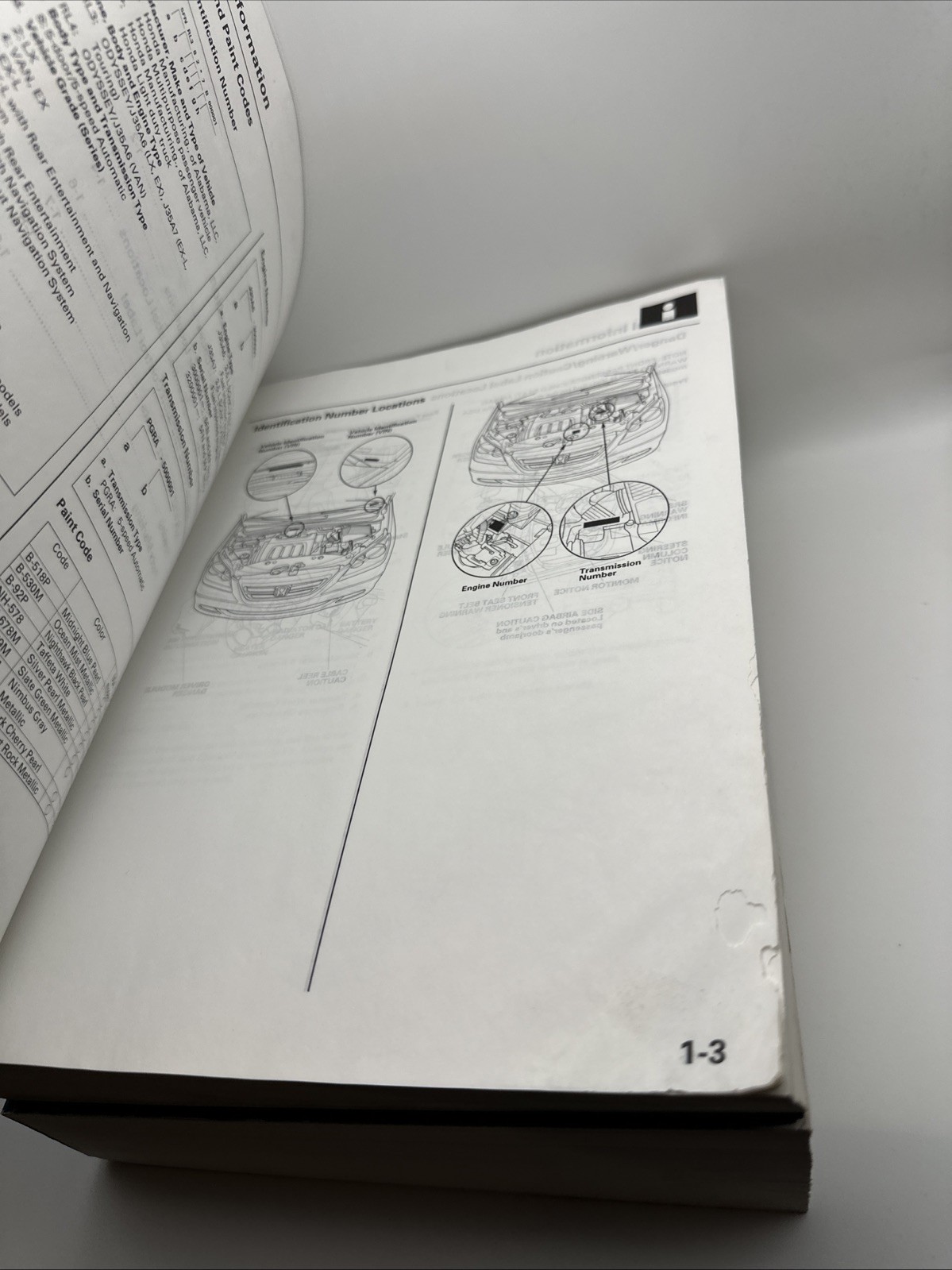 Honda Odyssey 2007 Service Manual Volume 1 and 2 (Paperback, 2 Book Set)