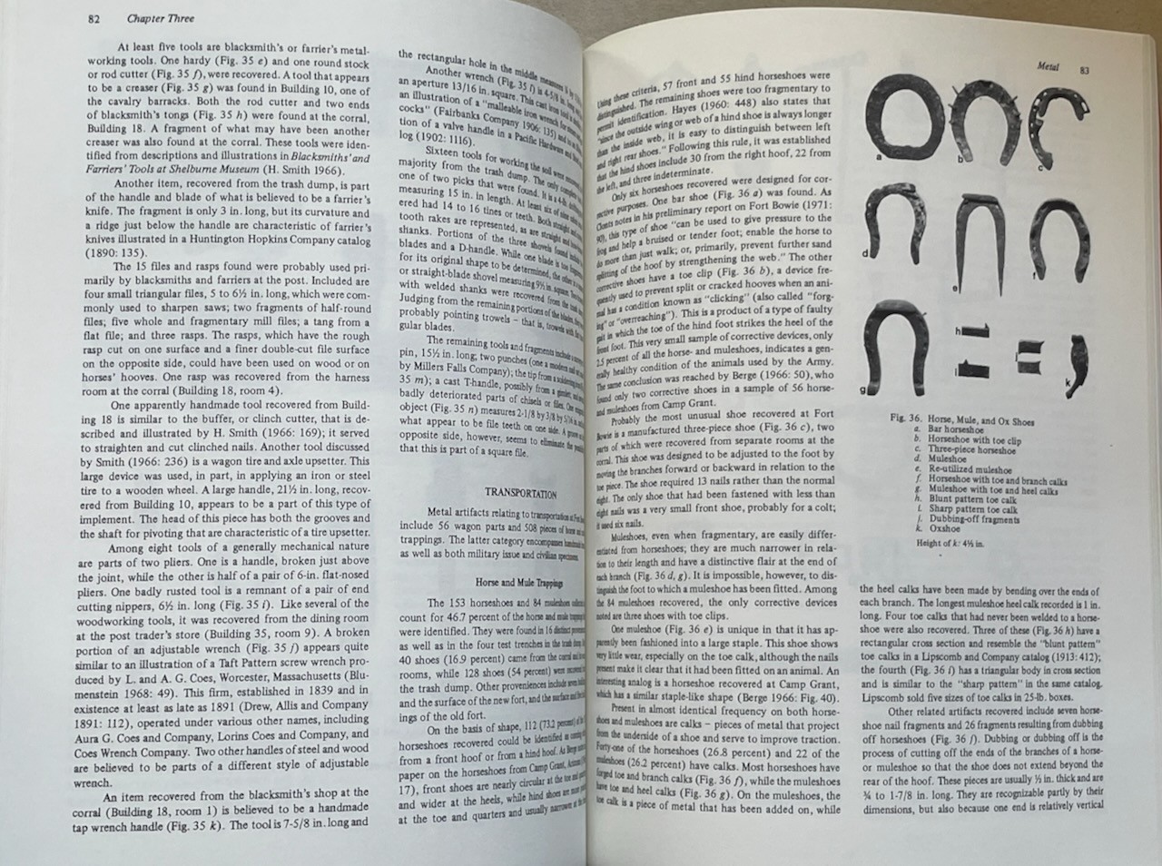 Fort Bowie Material Culture / Robert Herskovitz / U Arizona 1978 pb
