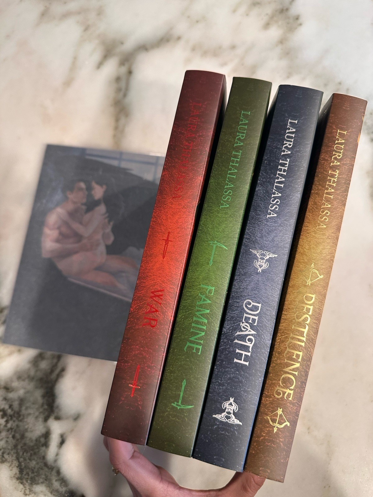 The Four Horsemen Laura Thalassa Signed Books For Days Crate Editions War Death