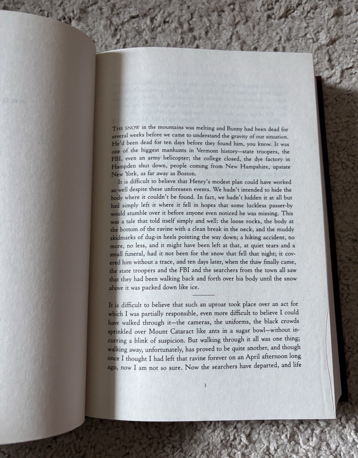 The Secret History by Donna Tartt- BOTM Book of the Month Hardcover Bestseller