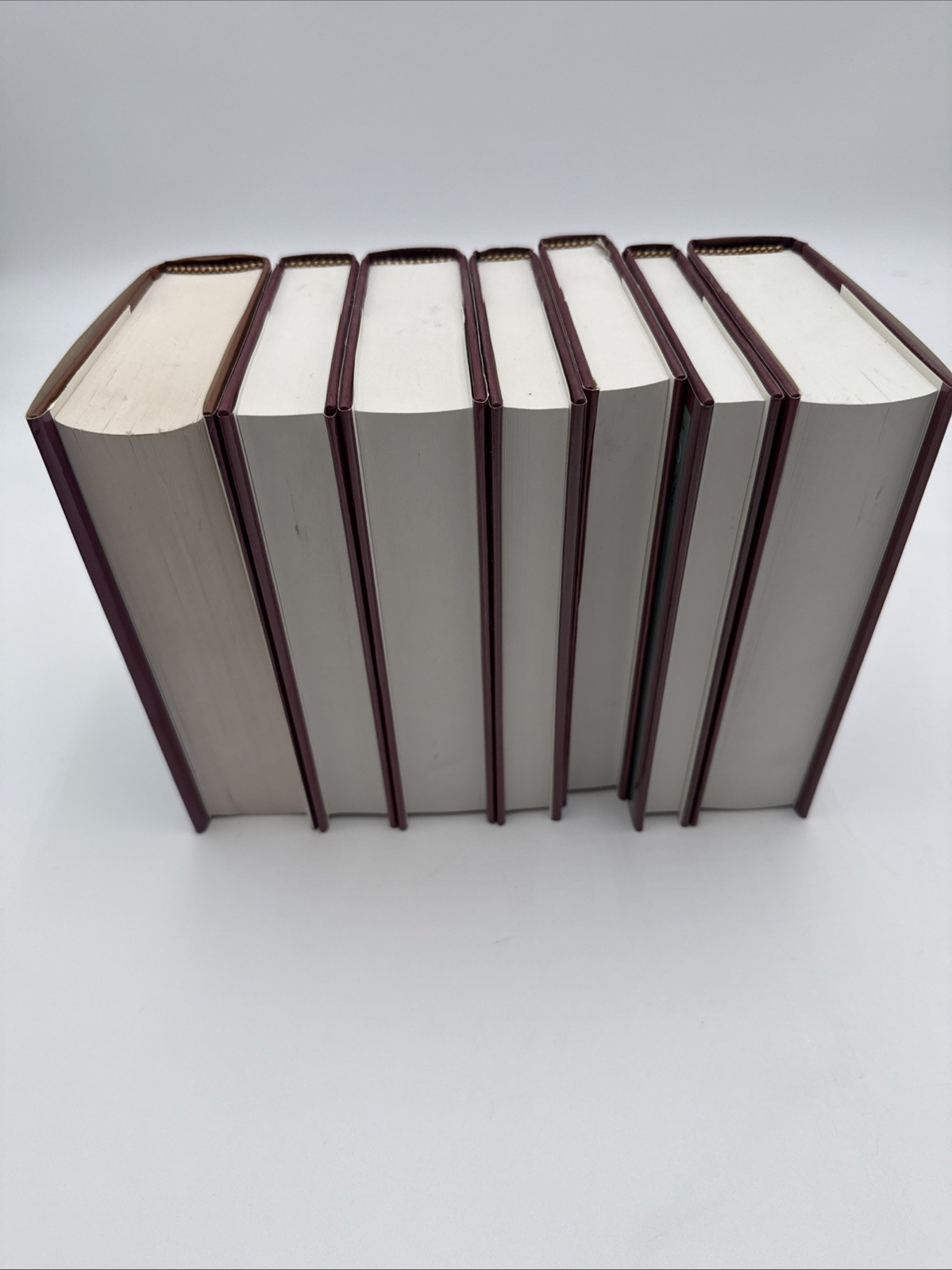 Lot Of 7 Volumes Oxford Illustrated Charles Dickens Volume HC Dustjackets