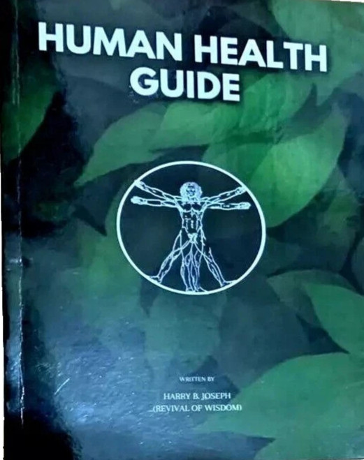 Human Health Guide and The Book of Wisdom By Harry B Joseph 2 book set Fast Ship