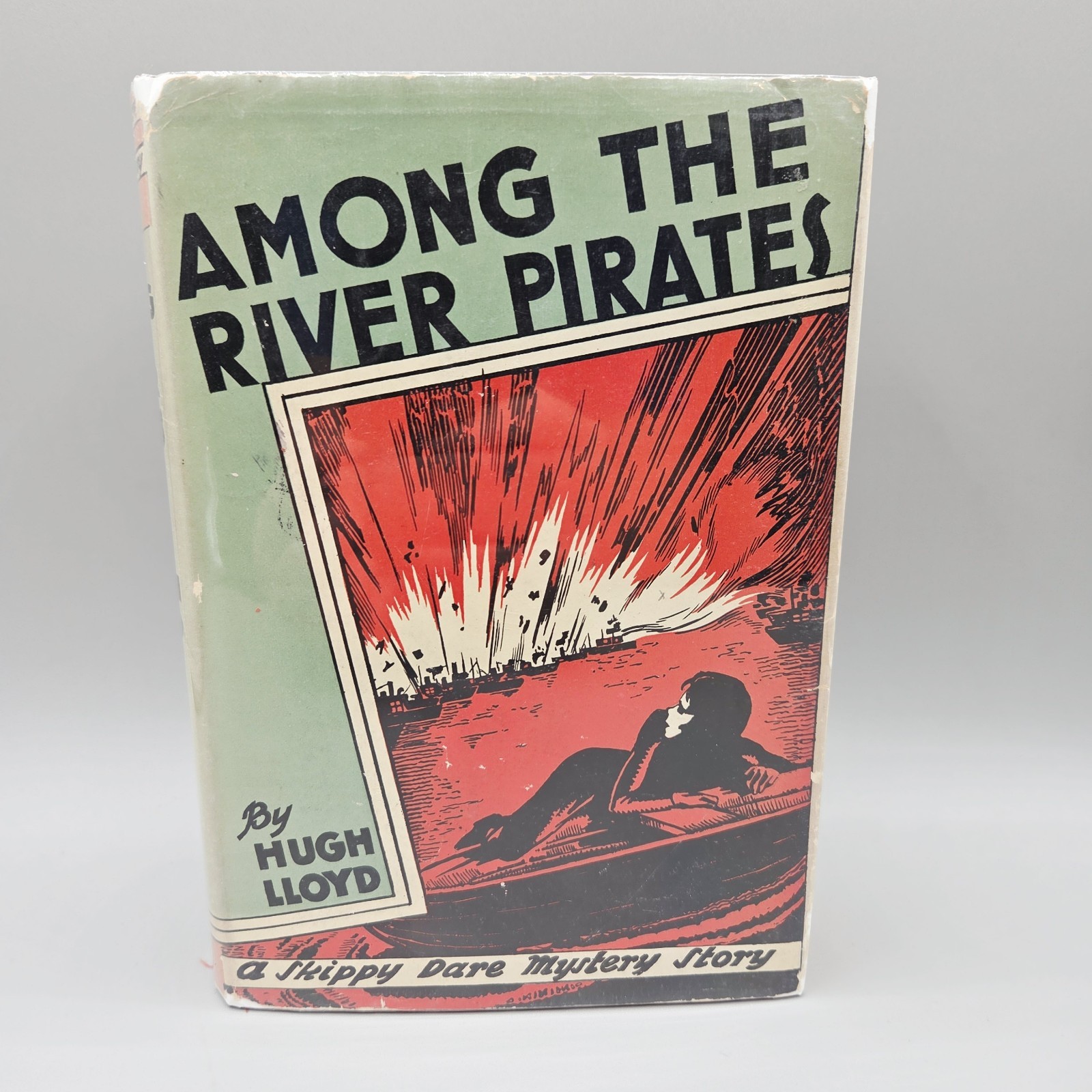 Among the River Pirates by Hugh Lloyd 1934 Skippy Dare 1930s Reprint HCDJ