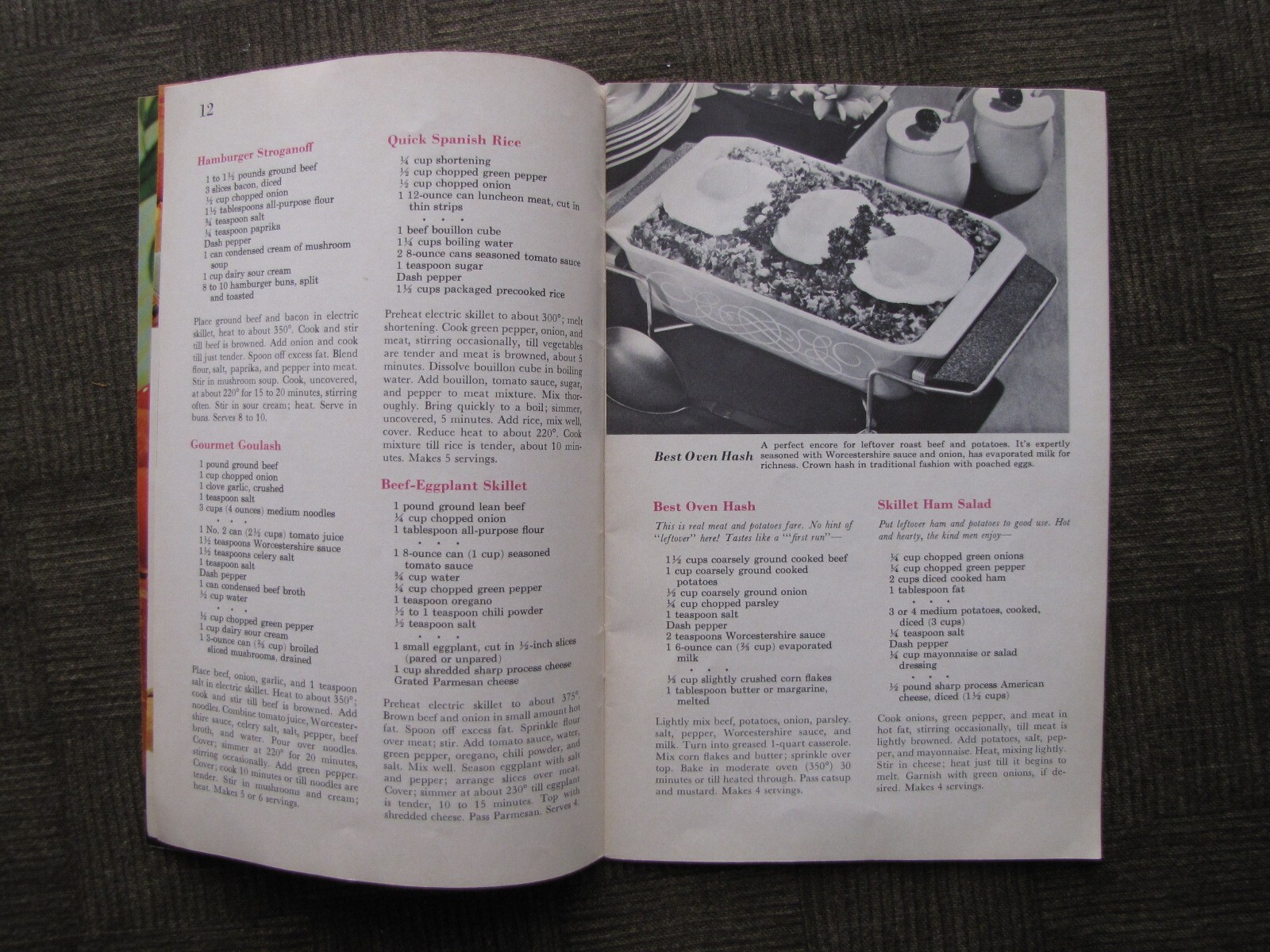 First Printing SHORT CUT COOKING by Meredith Corp. USA 10″x6.5″ w 47 pages 1969