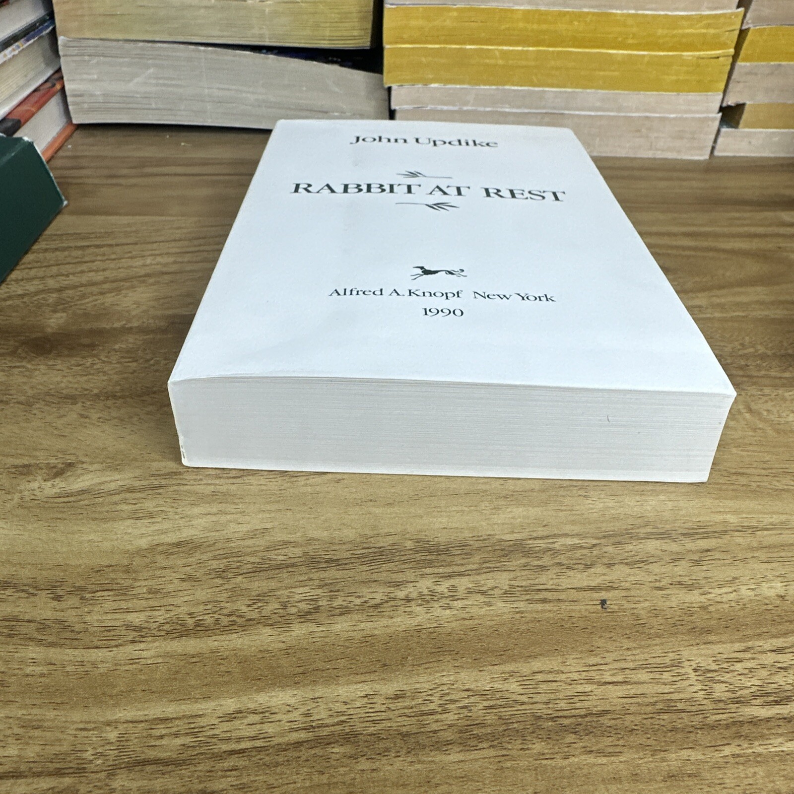 Rabbit at Rest Signed John Updike Advanced Readers Copy 1990 Alfred A Knopf PB