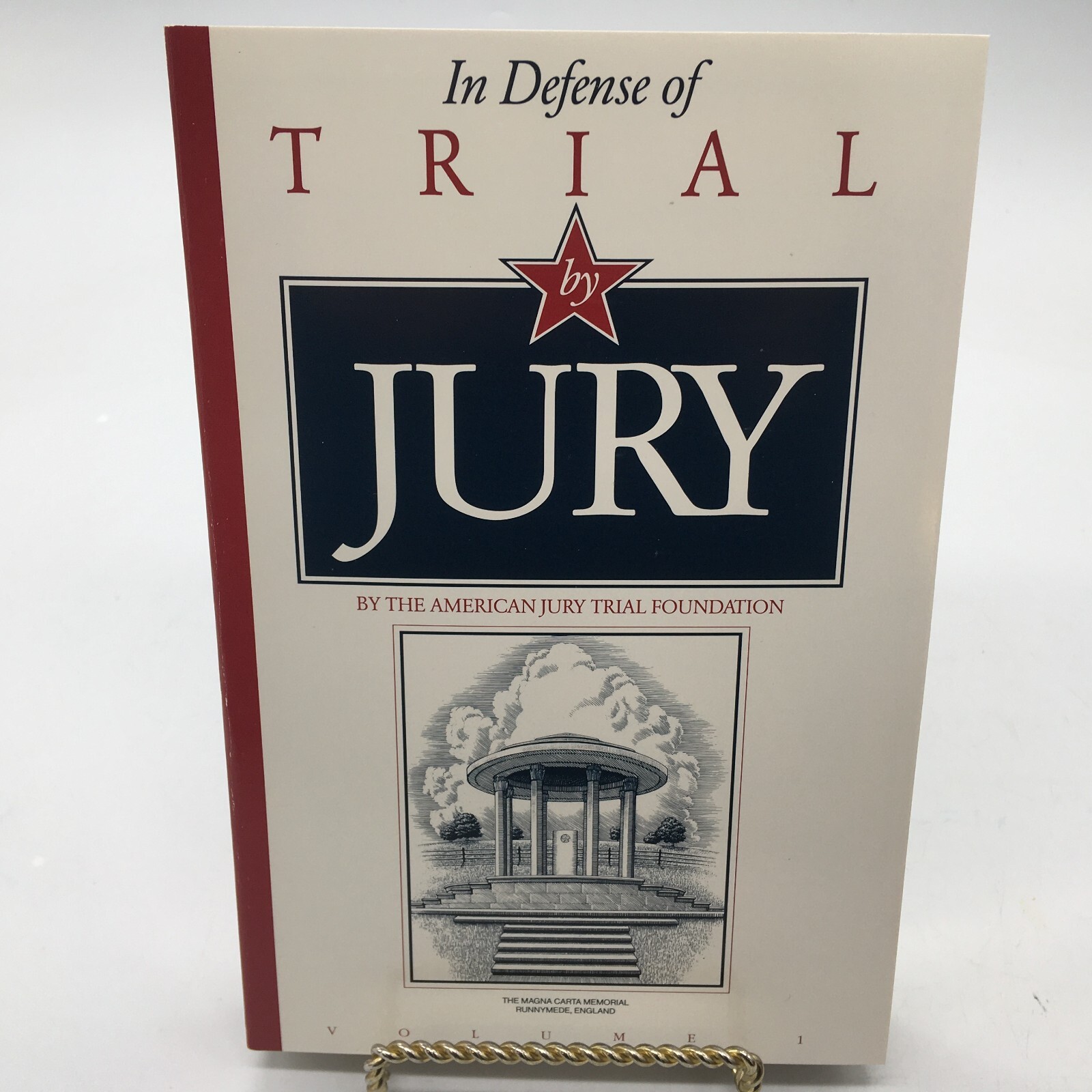„In Defense of Trial by Jury“ Volumes 1 & 2 Softcover Books + Slipcase, Few 1993