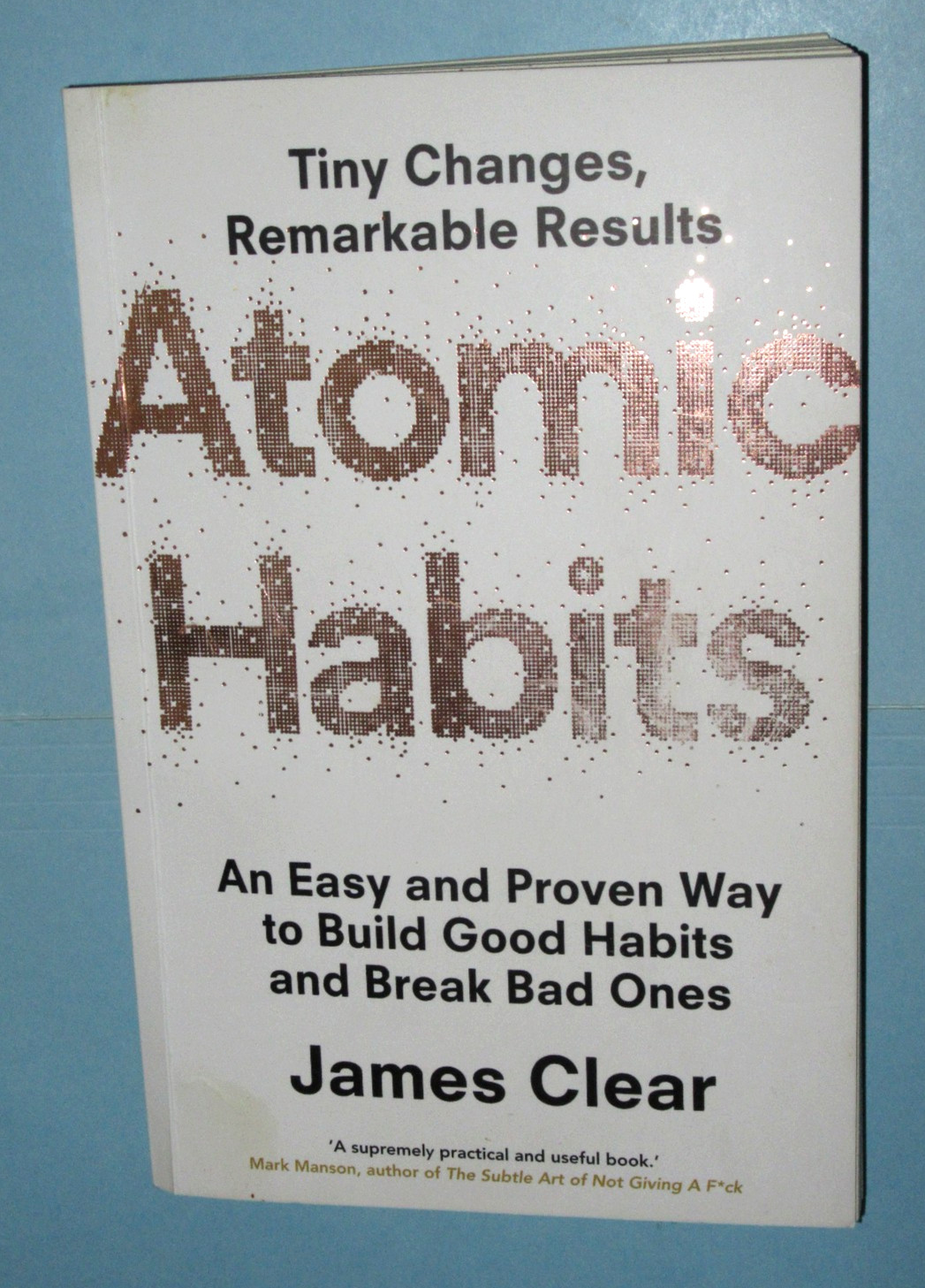 ** „ATOMIC HABITS“ by James Clear ~ Original UK Penguin Edition 2018 ~Fine Cond.