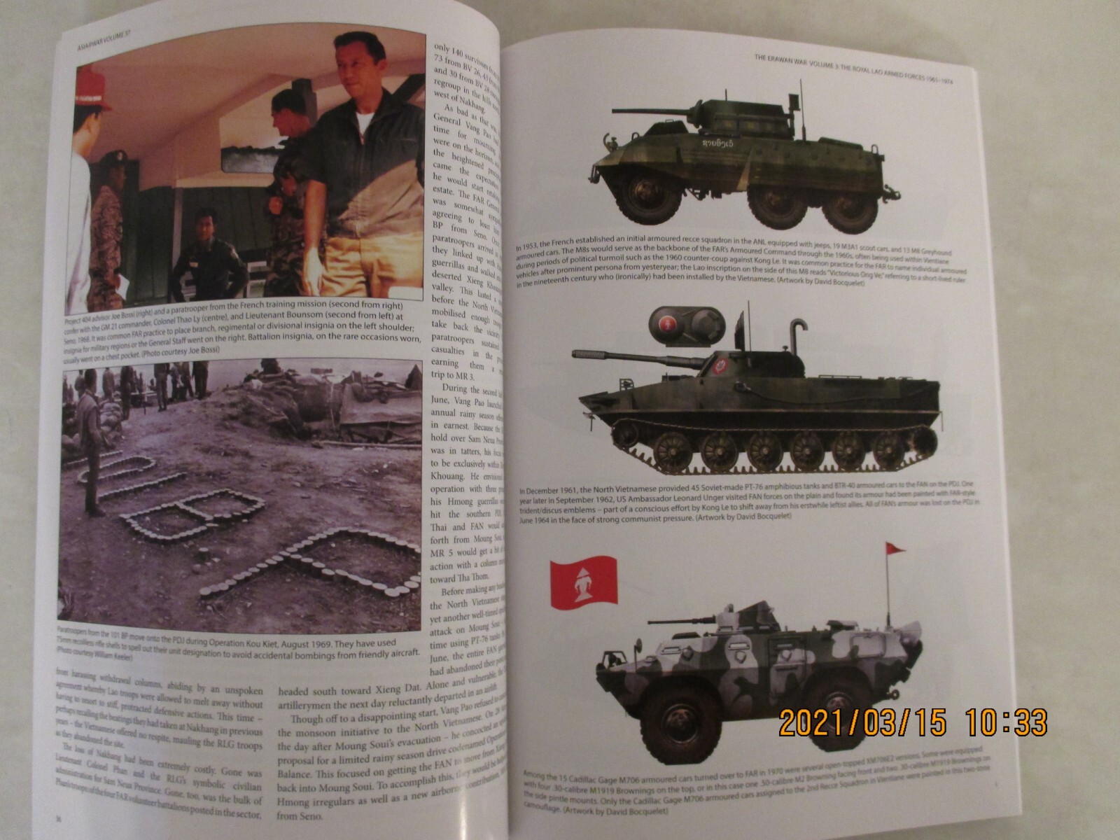 Asia@War 37: The Erawan War : Volume 3: the Royal Lao Armed Forces