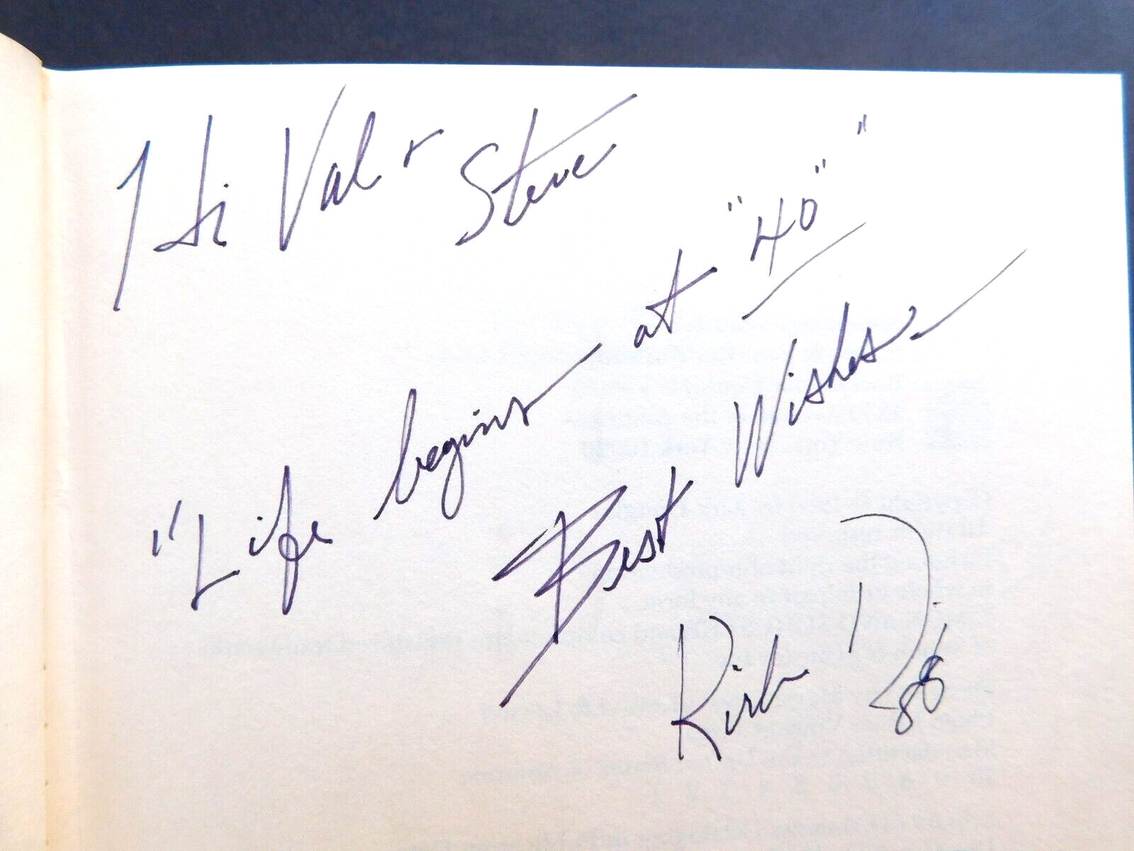 *SIGNED* Hollywood memoir KIRK DOUGLAS 1988 Life photos RAGMAN’S SON 510 pages