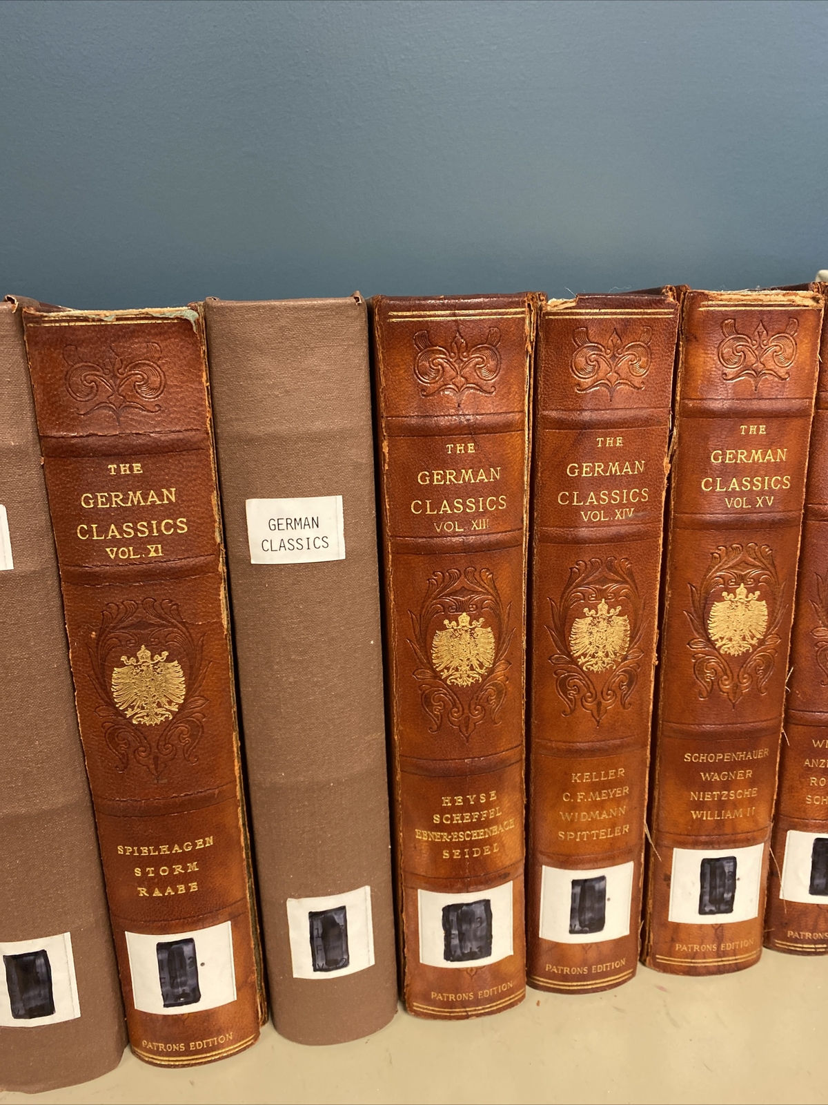 Antique The German Classics Patrons Edition 18 volumes 1914