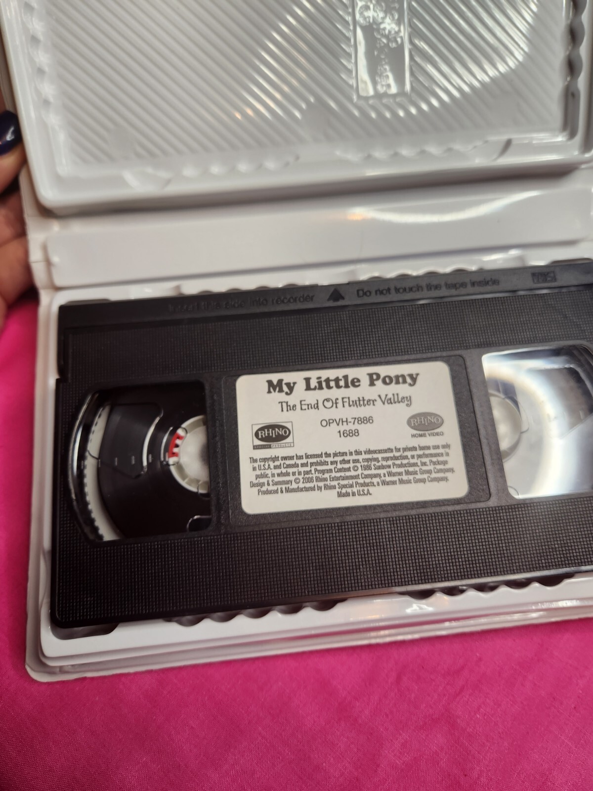 VTG My Little Pony Books + DVDs + VHS Lot of 6