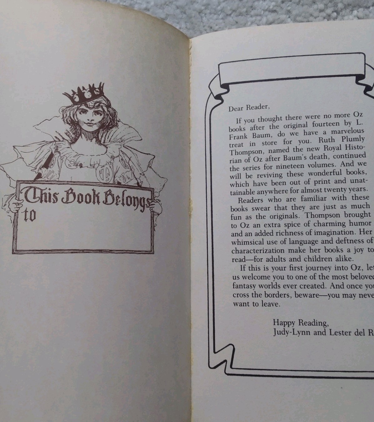 OZ Series Del Rey Paperback Lot #1-29 (Frank Baum/Ruth Thompson)
