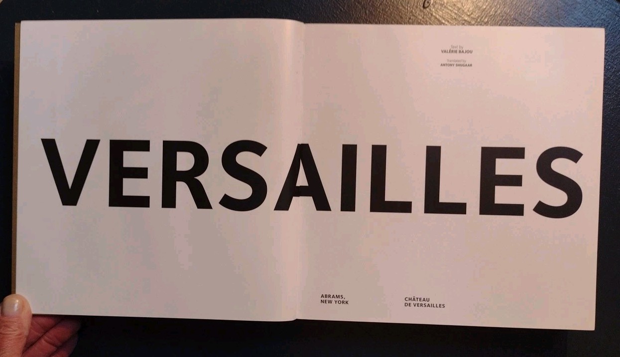 VERSAILLES by Valerie Bayou Translated by Antony Shuggar