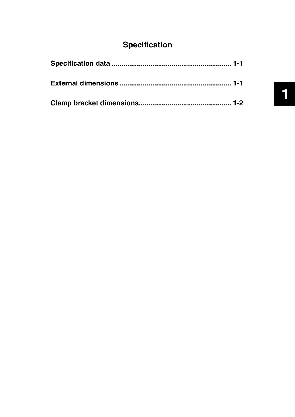 YAMAHA VF115A Outboard Service Manual – BIND – COVERING – XL FOLDOUT PAGES