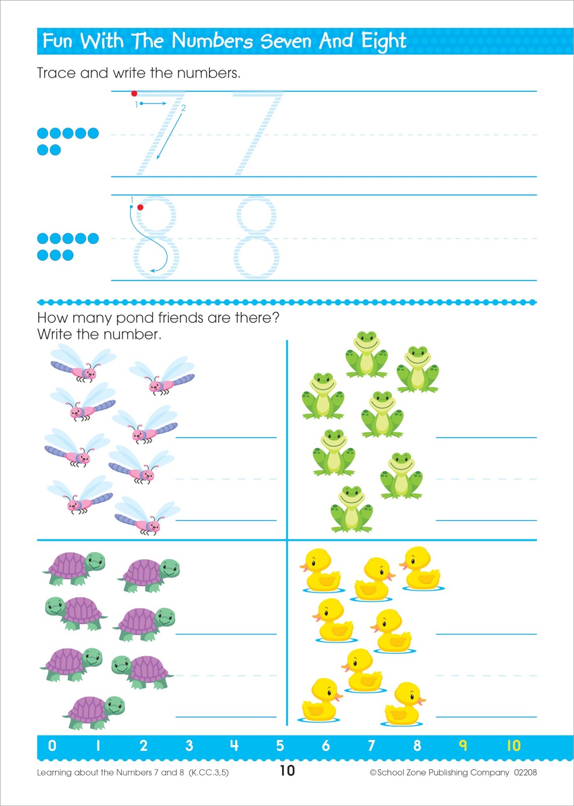 Math Readiness Workbook 64 Pages, Kindergarten, 1st Grade, Telling Time, Coun…